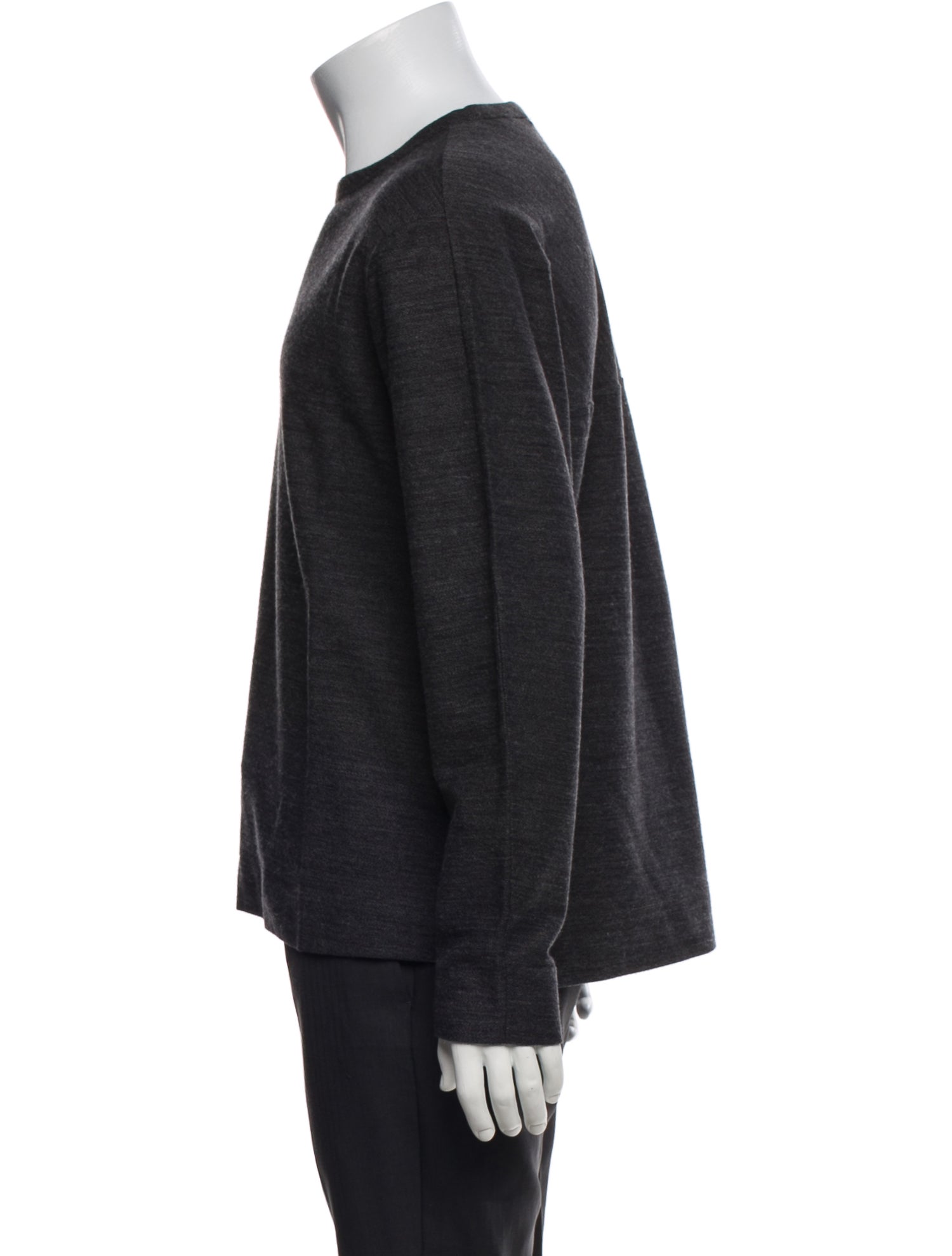 Theory Crew Neck Long Sleeve Pullover