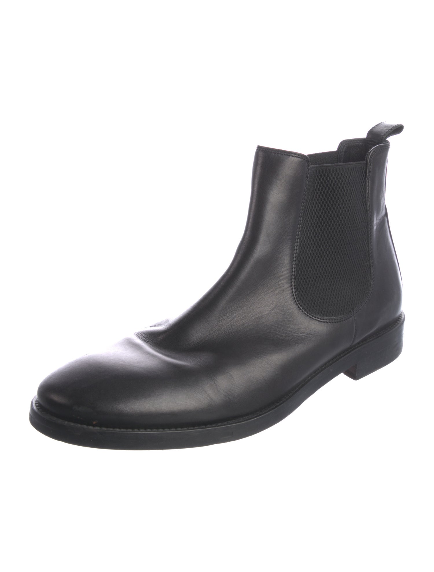 Theory Leather Chelsea Boots