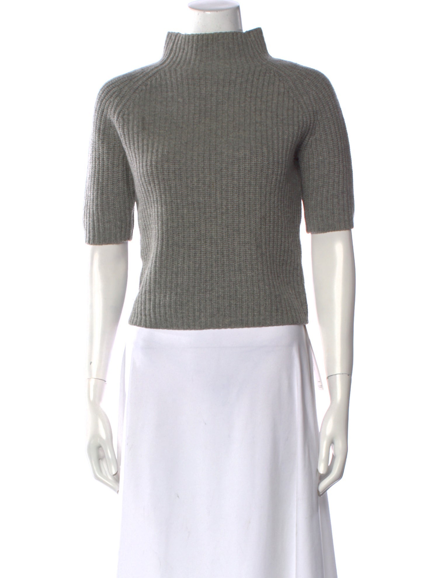 Theory Wool Mock Neck Sweater