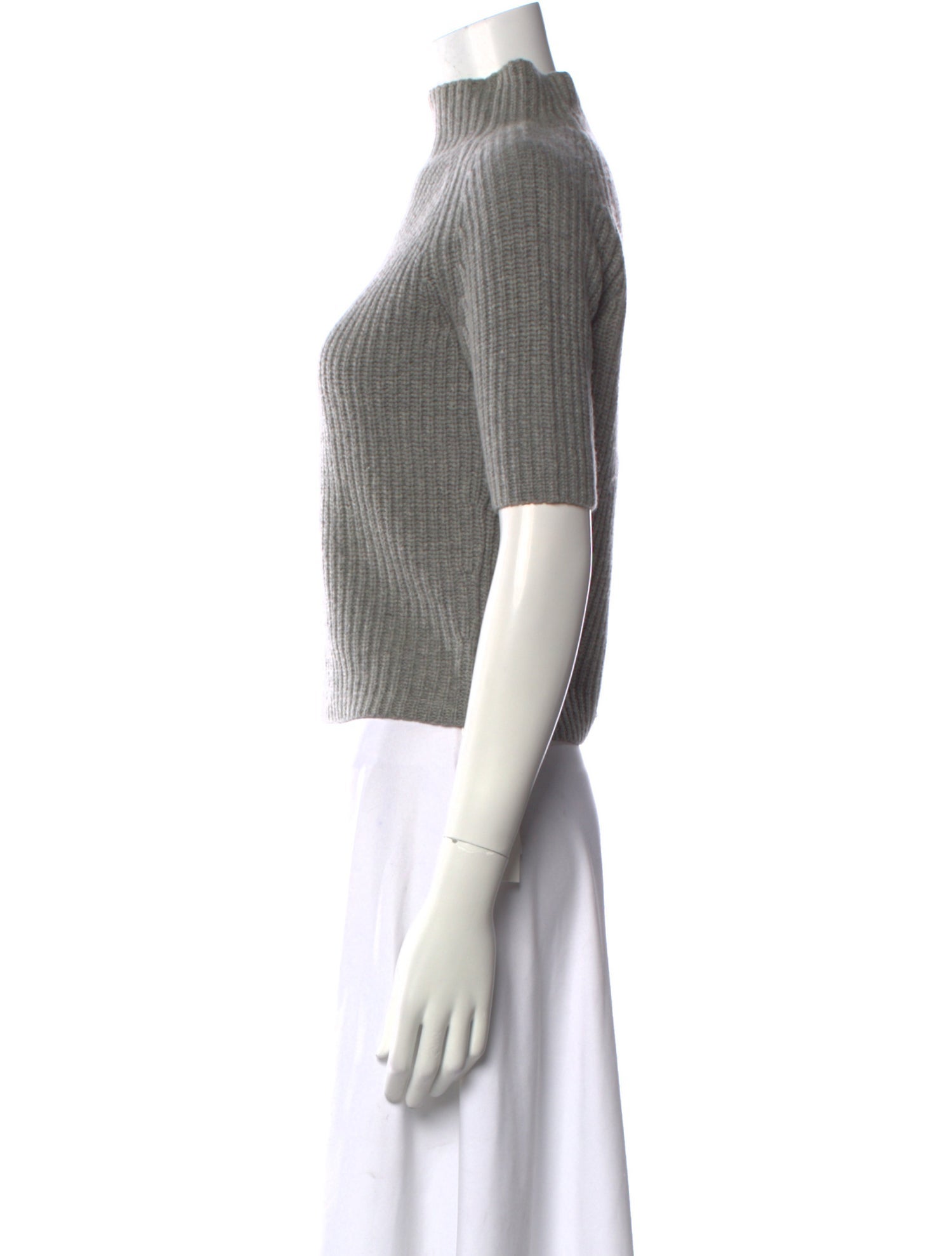 Theory Wool Mock Neck Sweater