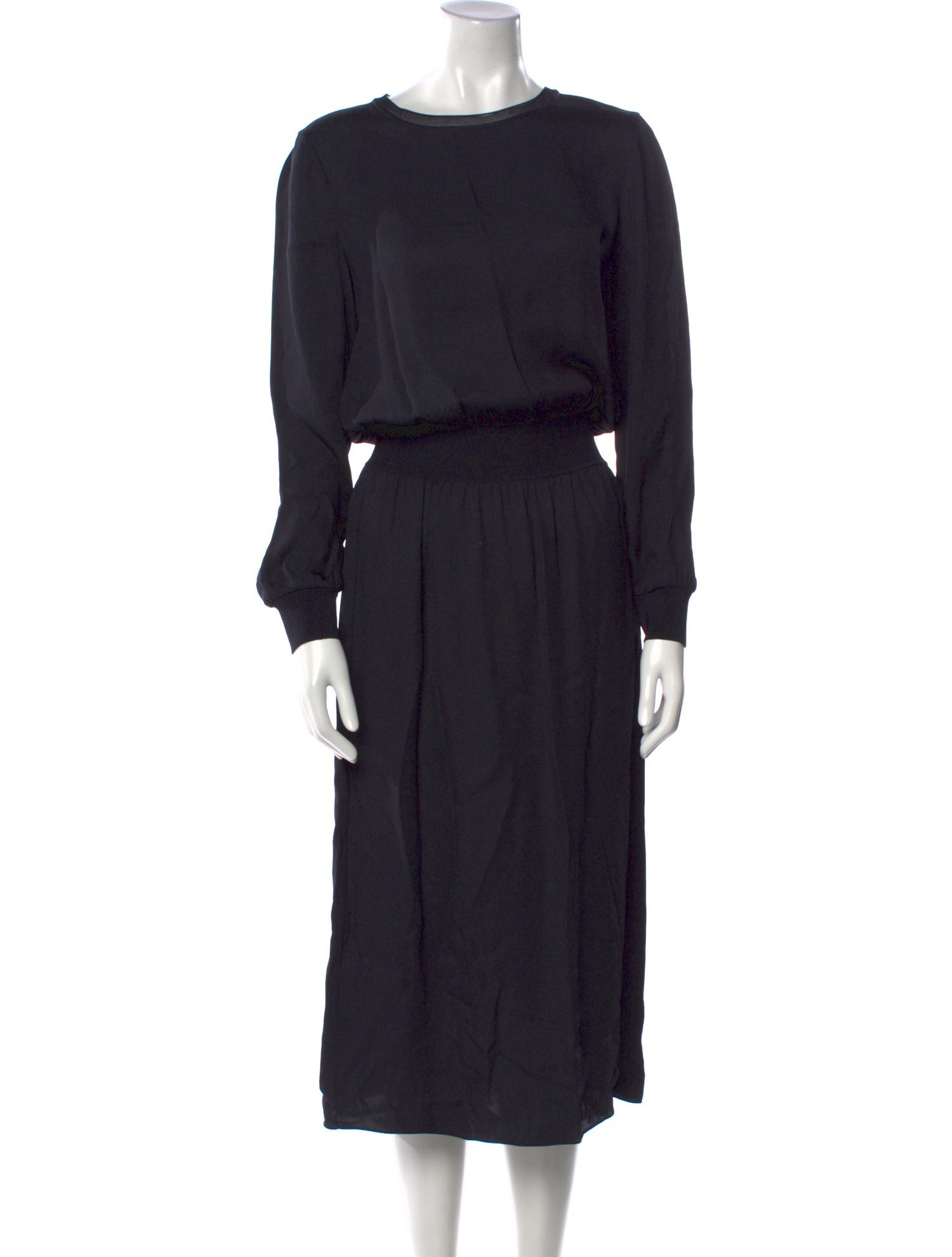 Theory Scoop Neck Long Dress
