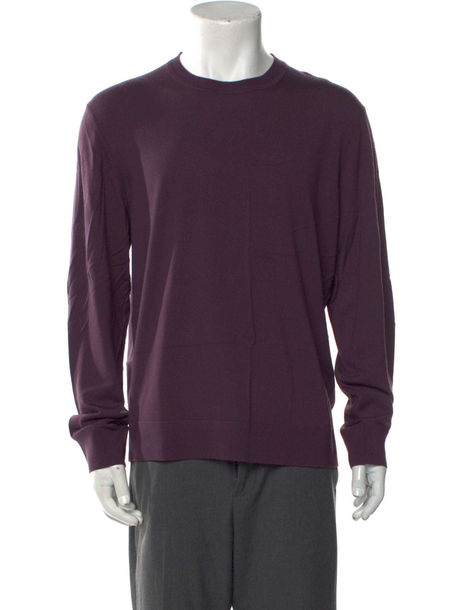 Theory Crew Neck Long Sleeve T-Shirt