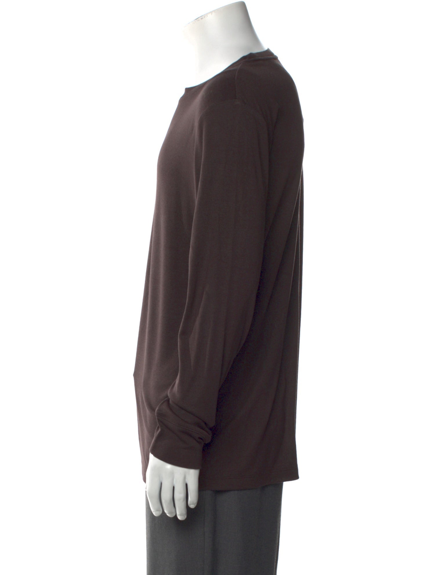 Theory Crew Neck Long Sleeve Henley