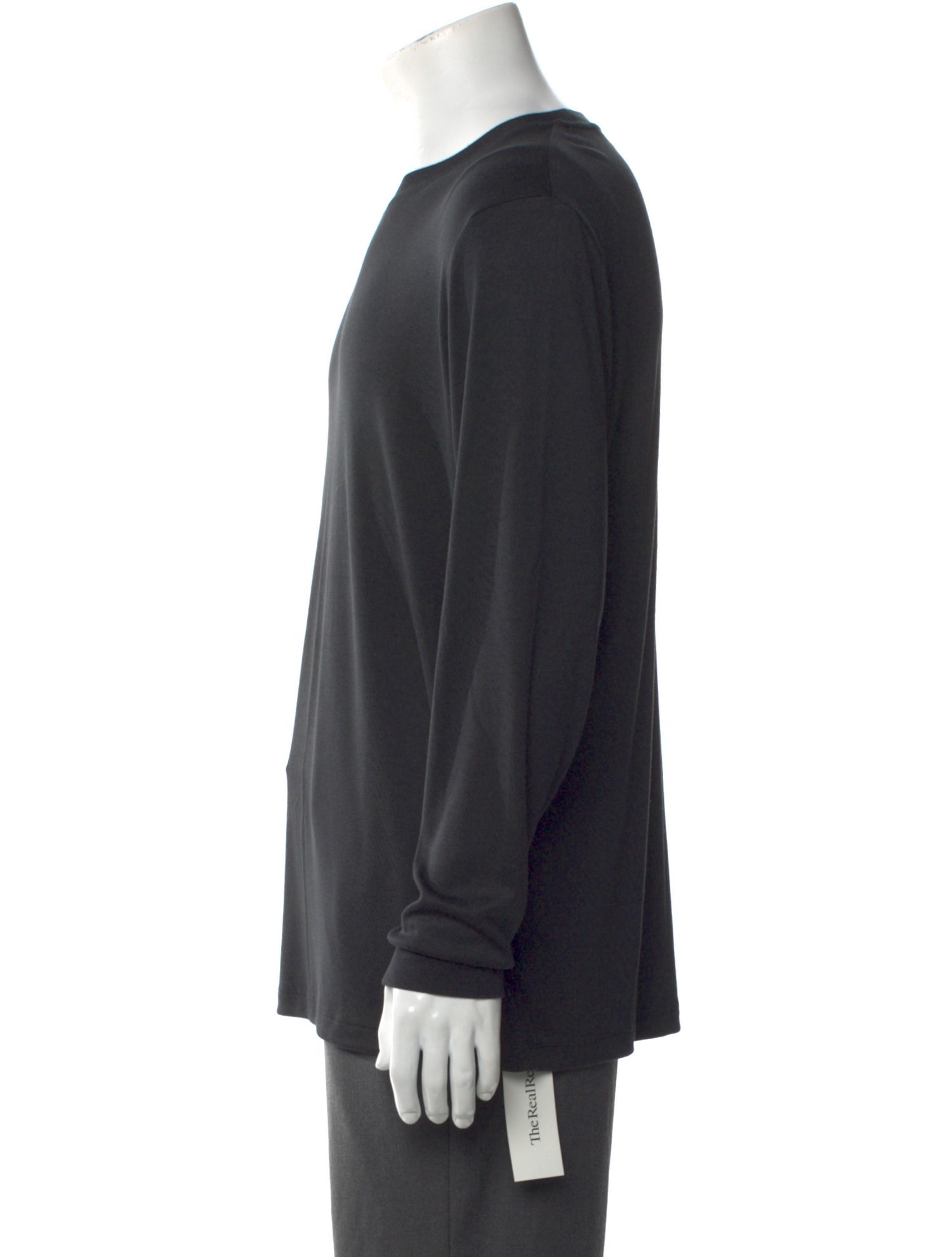 Theory Crew Neck Long Sleeve Henley