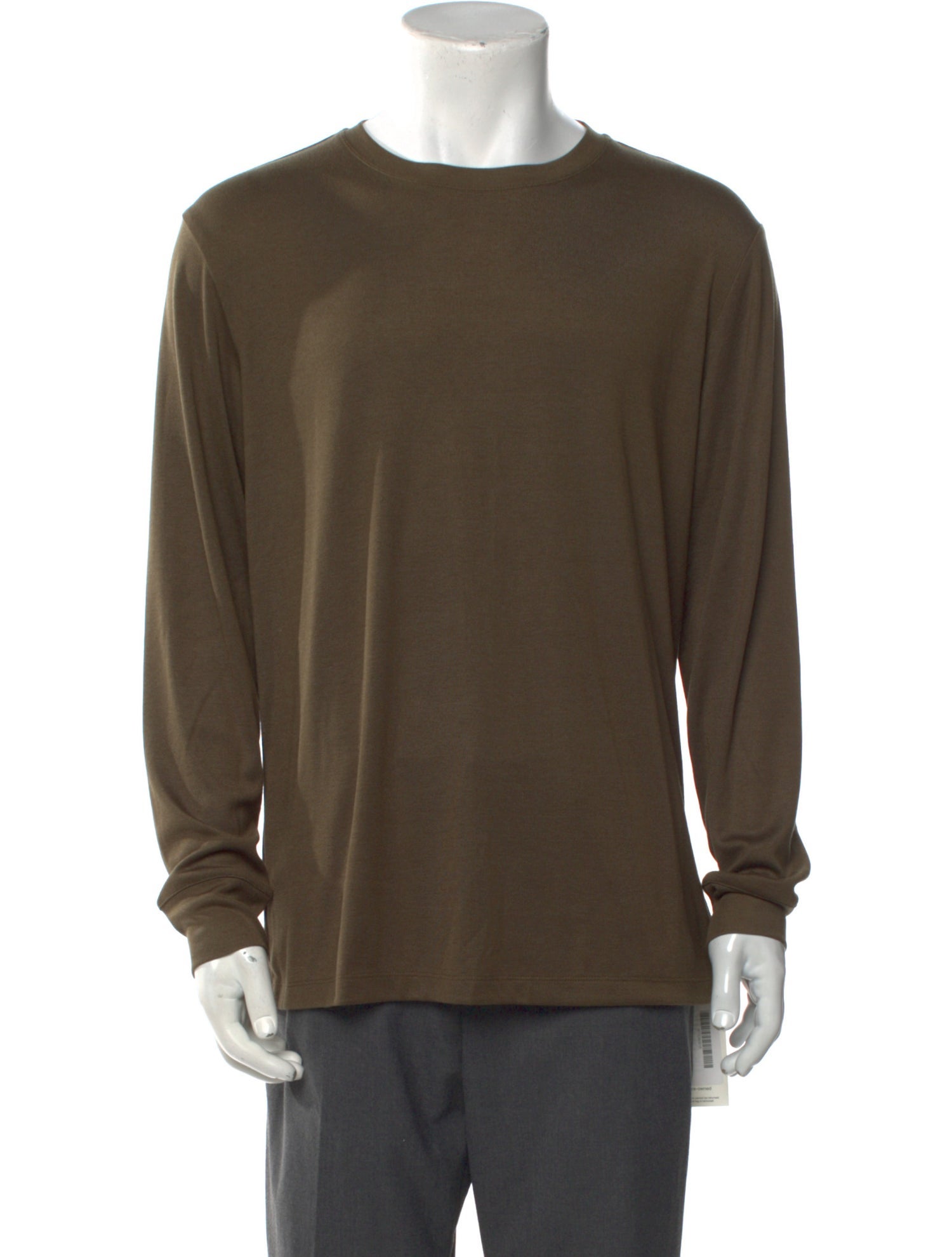 Theory Crew Neck Long Sleeve T-Shirt