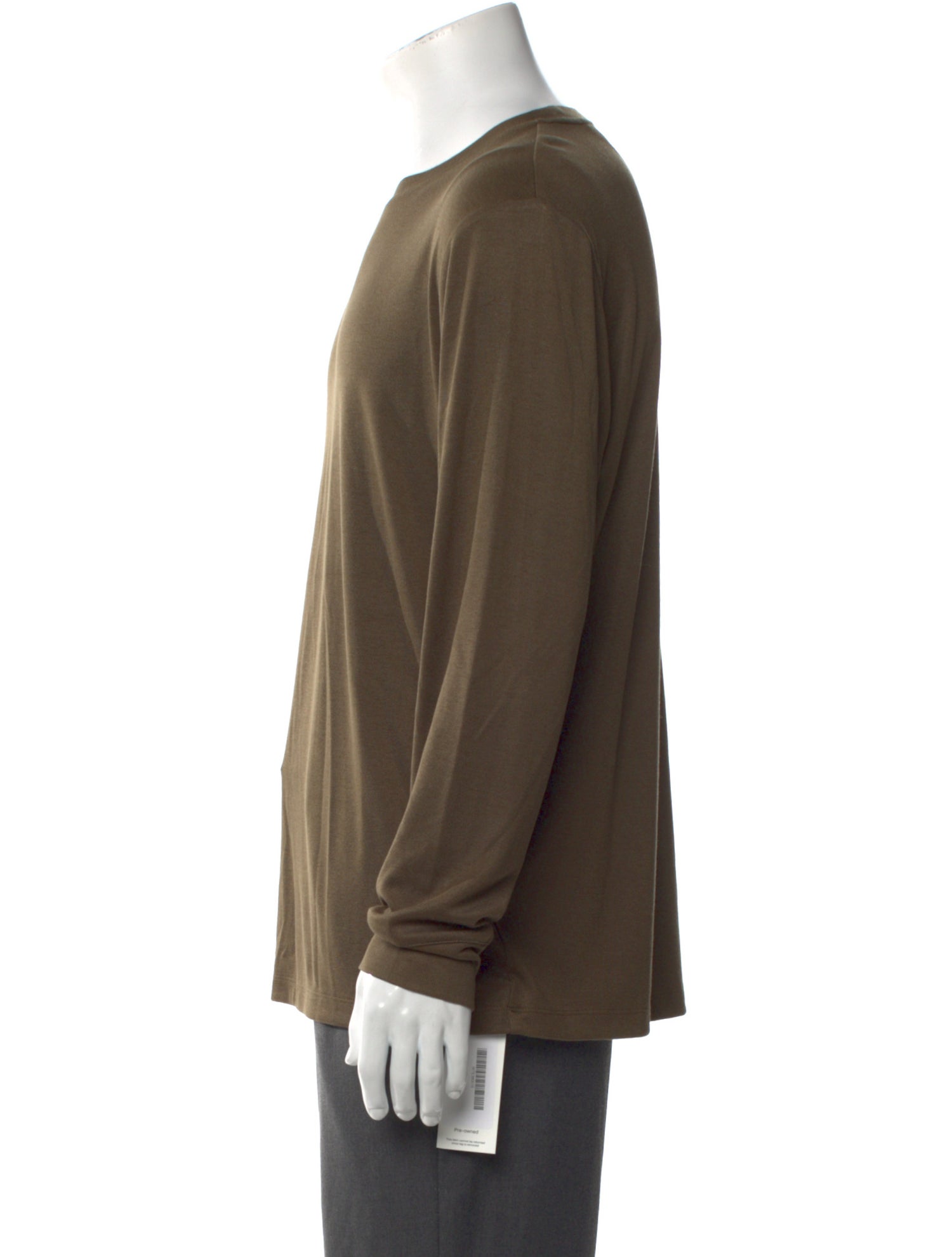 Theory Crew Neck Long Sleeve T-Shirt