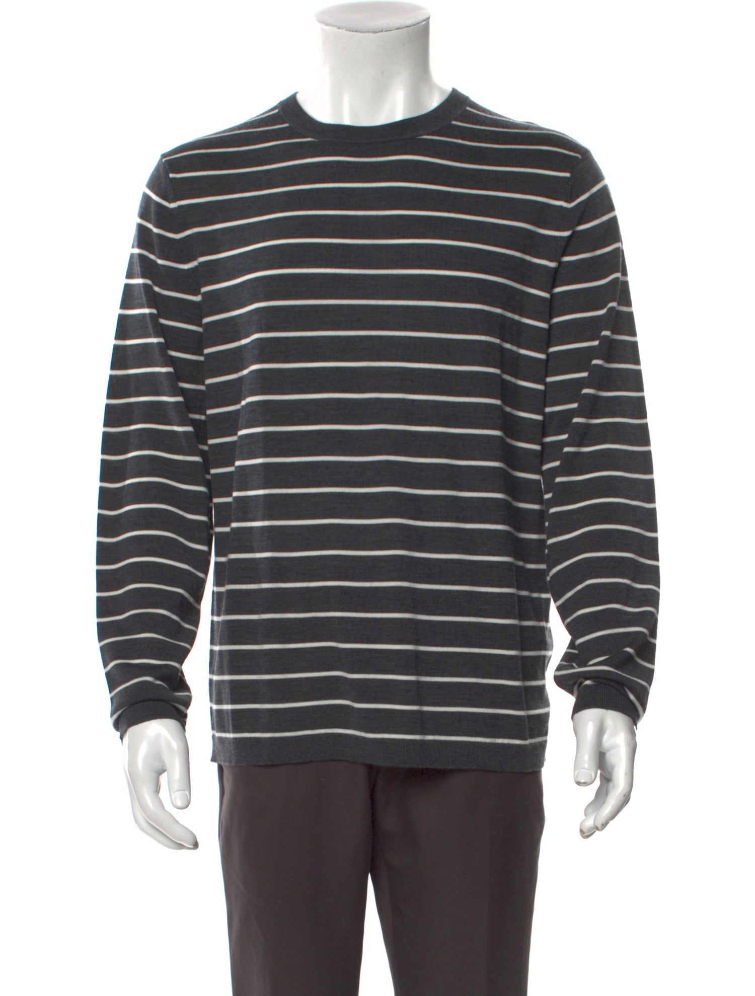 Theory Merino Wool Striped Pullover w/ Tags