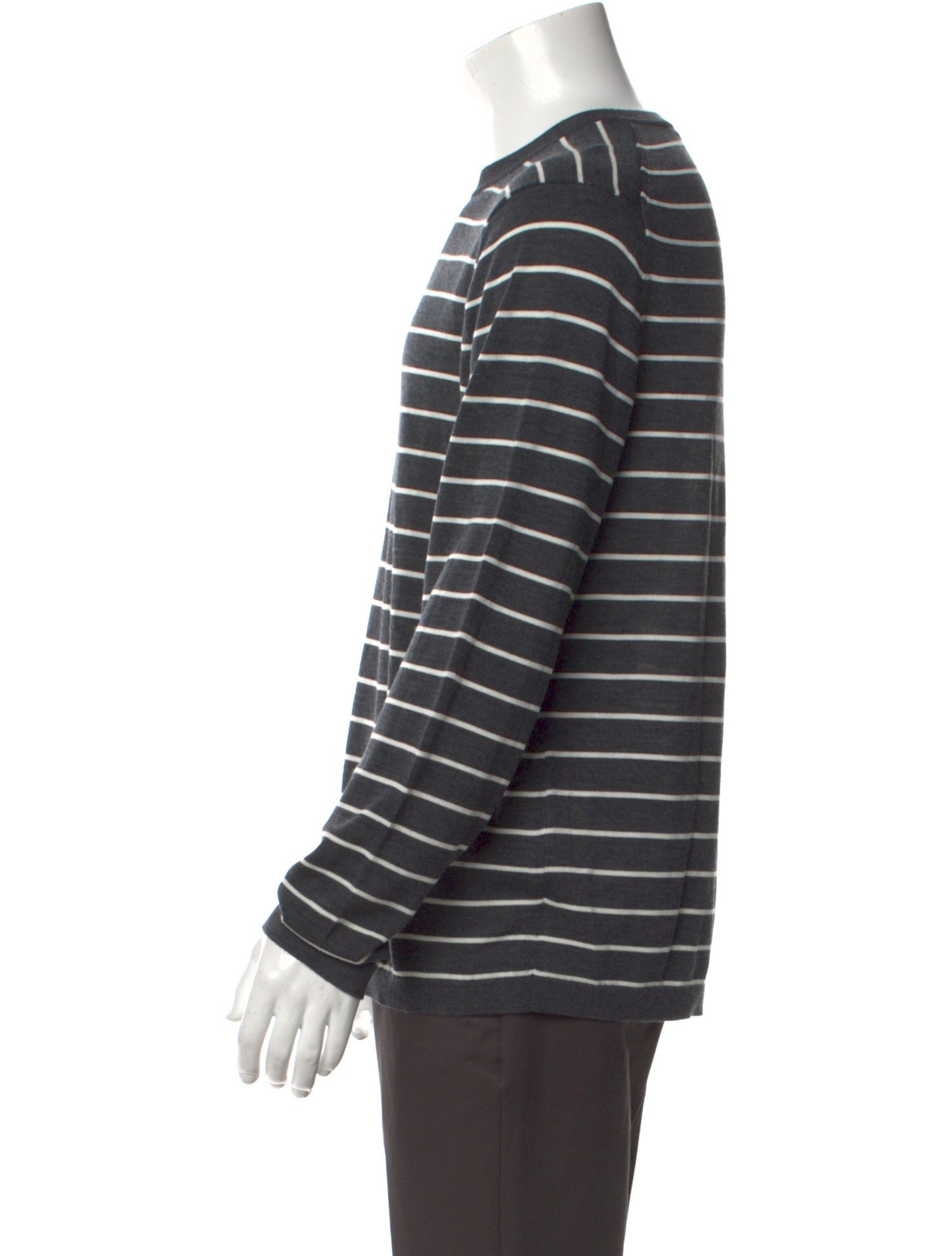 Theory Merino Wool Striped Pullover w/ Tags