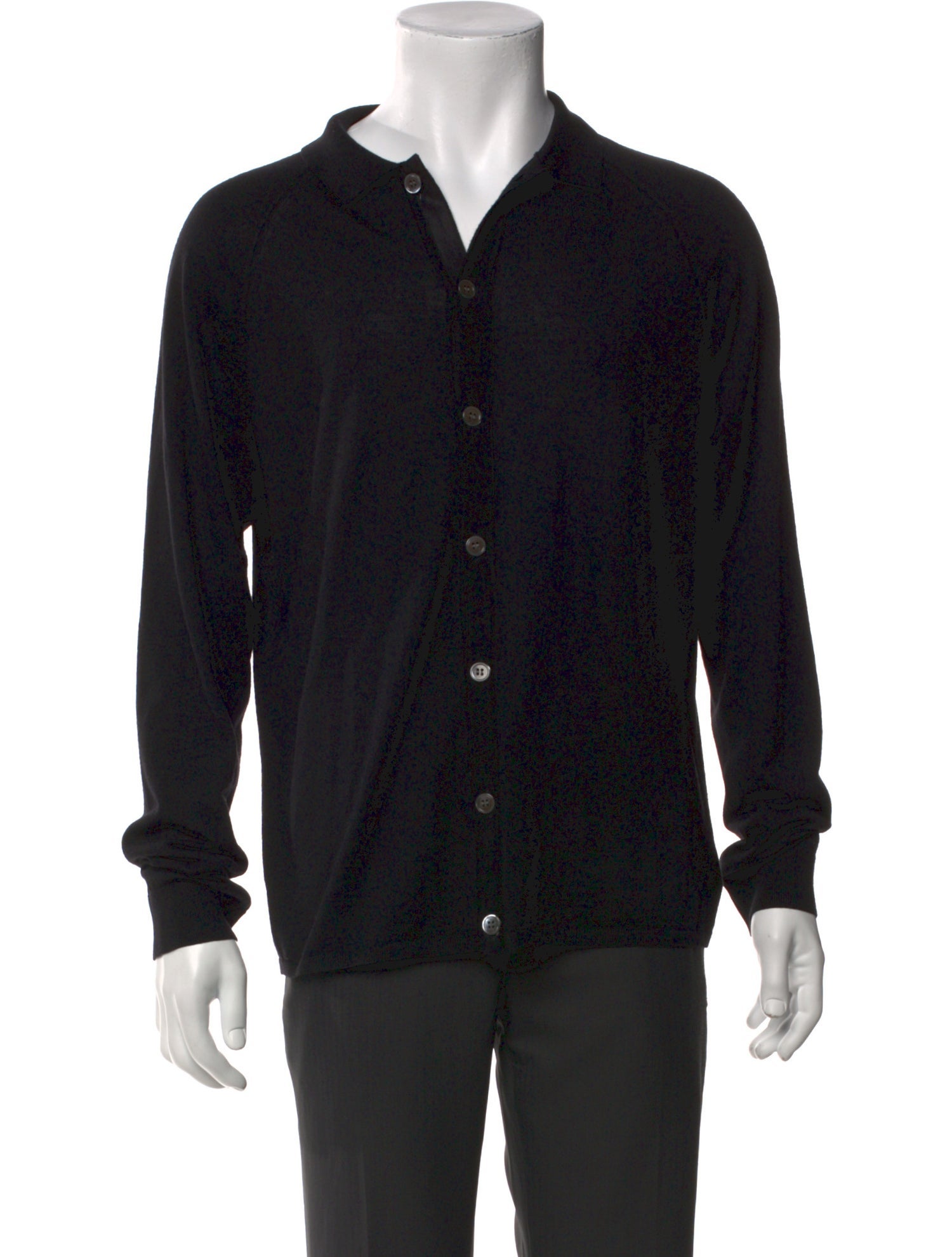 Theory Crew Neck Long Sleeve Cardigan