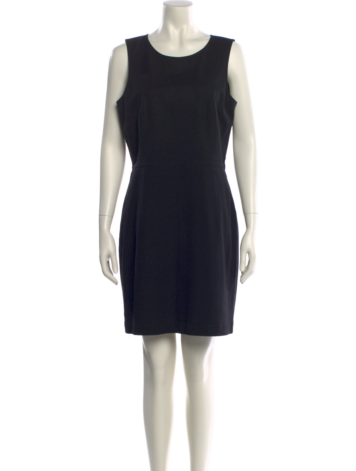Theory Scoop Neck Mini Dress