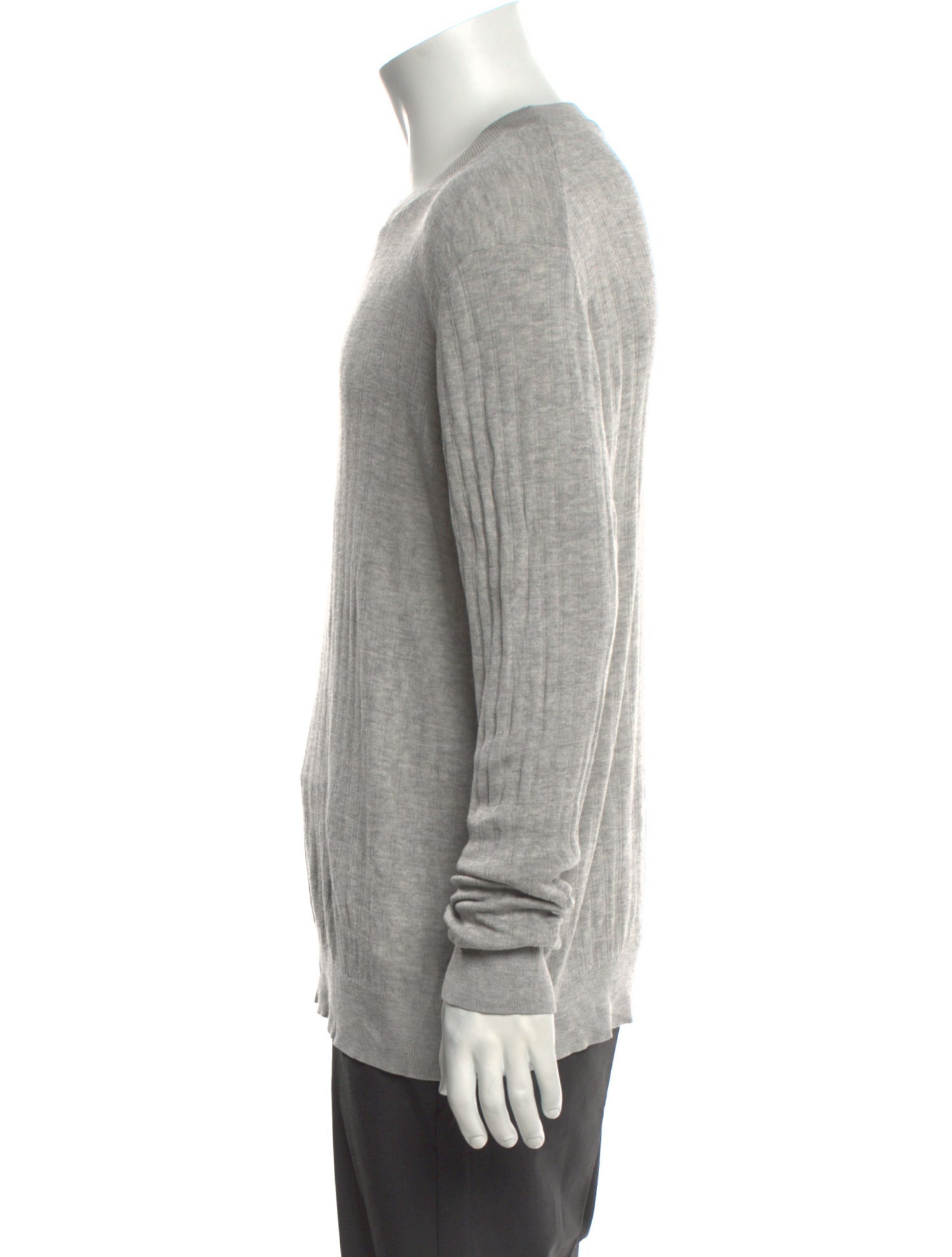 Theory Silk Crew Neck Pullover