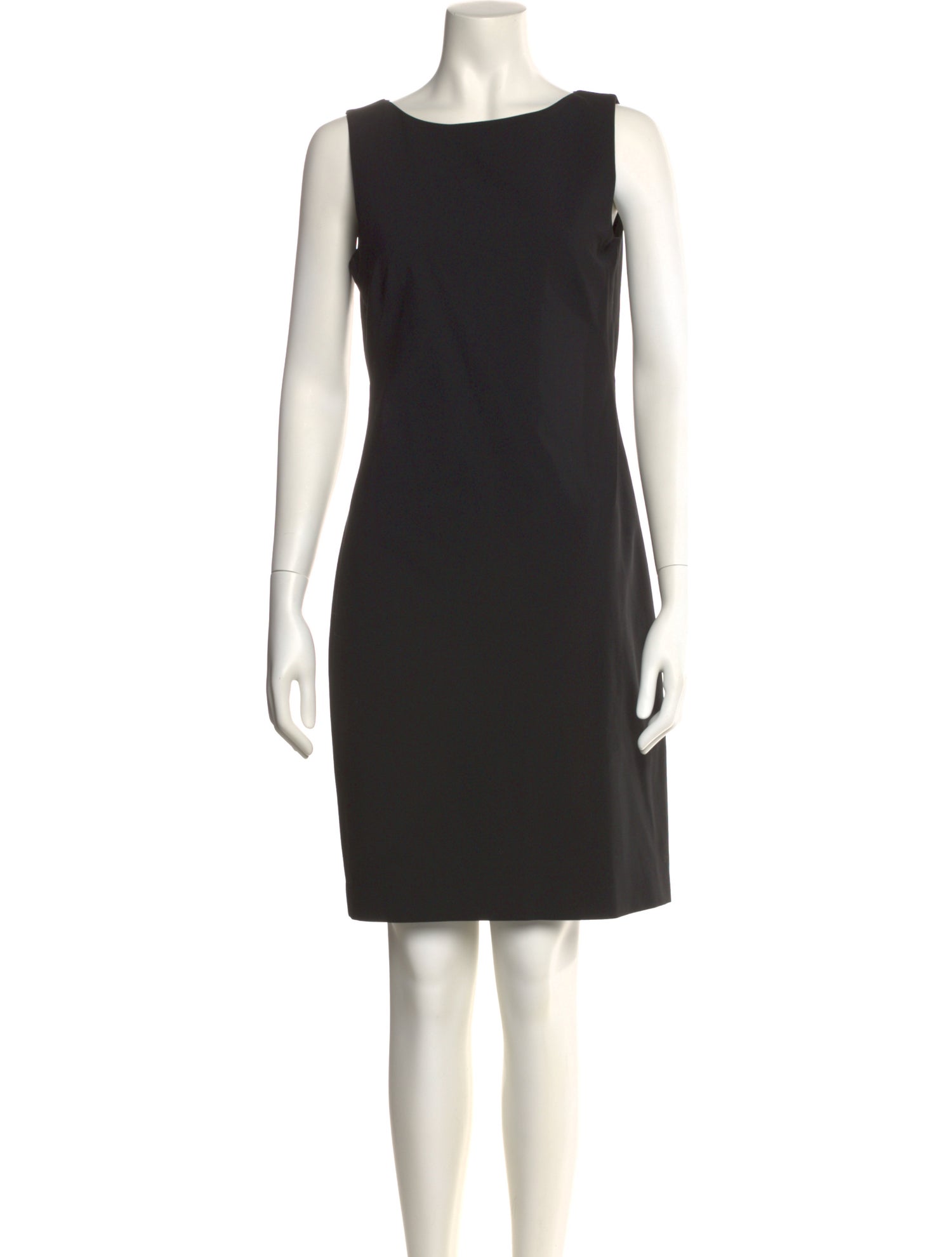 Theory Bateau Neckline Mini Dress