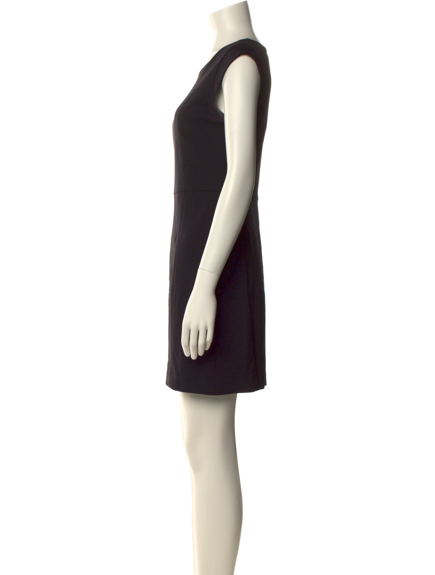 Theory Scoop Neck Mini Dress