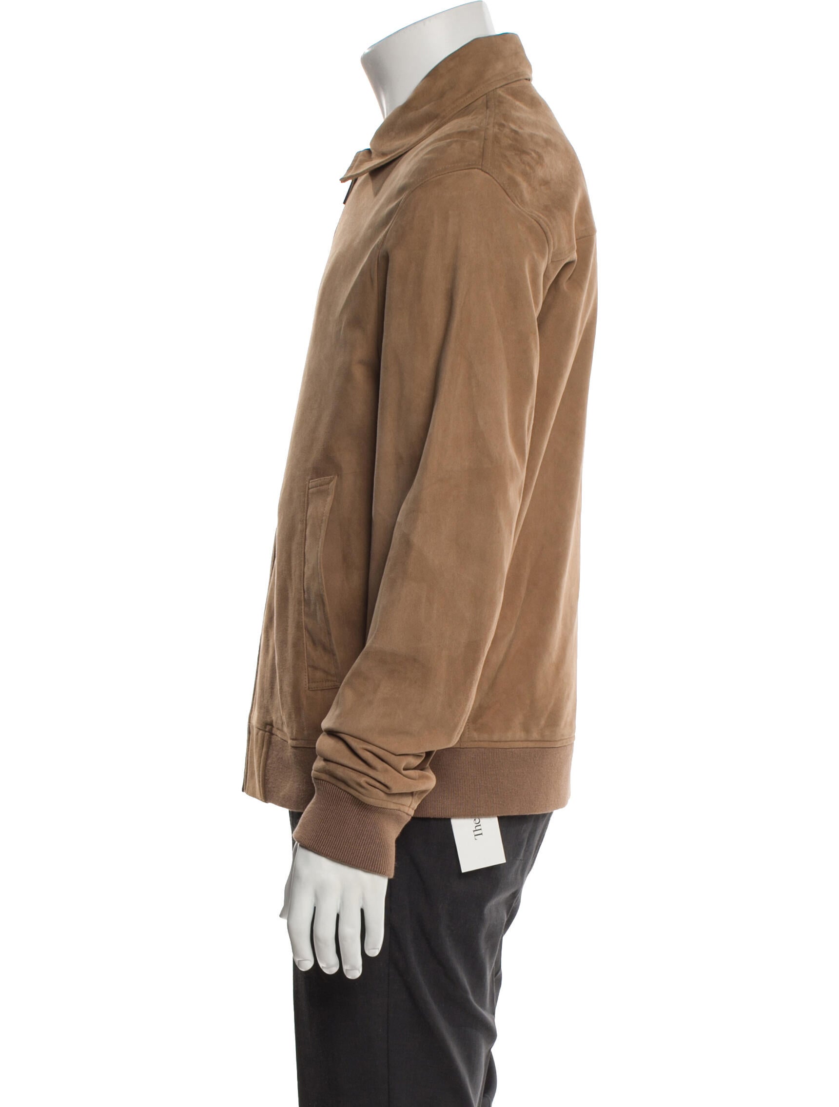 Theory Lamb Leather Bomber Jacket
