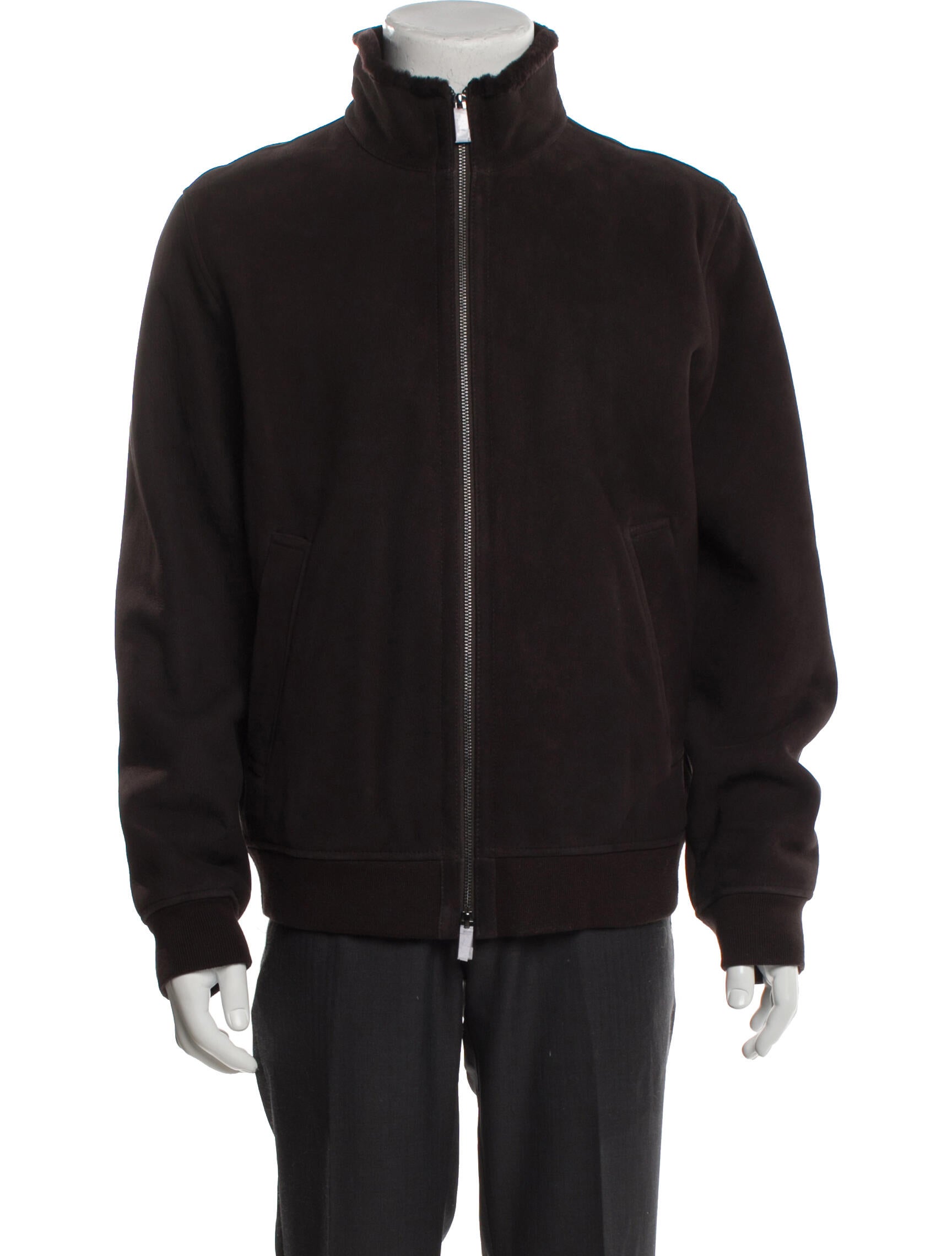 Theory Shearling Bomber Jacket