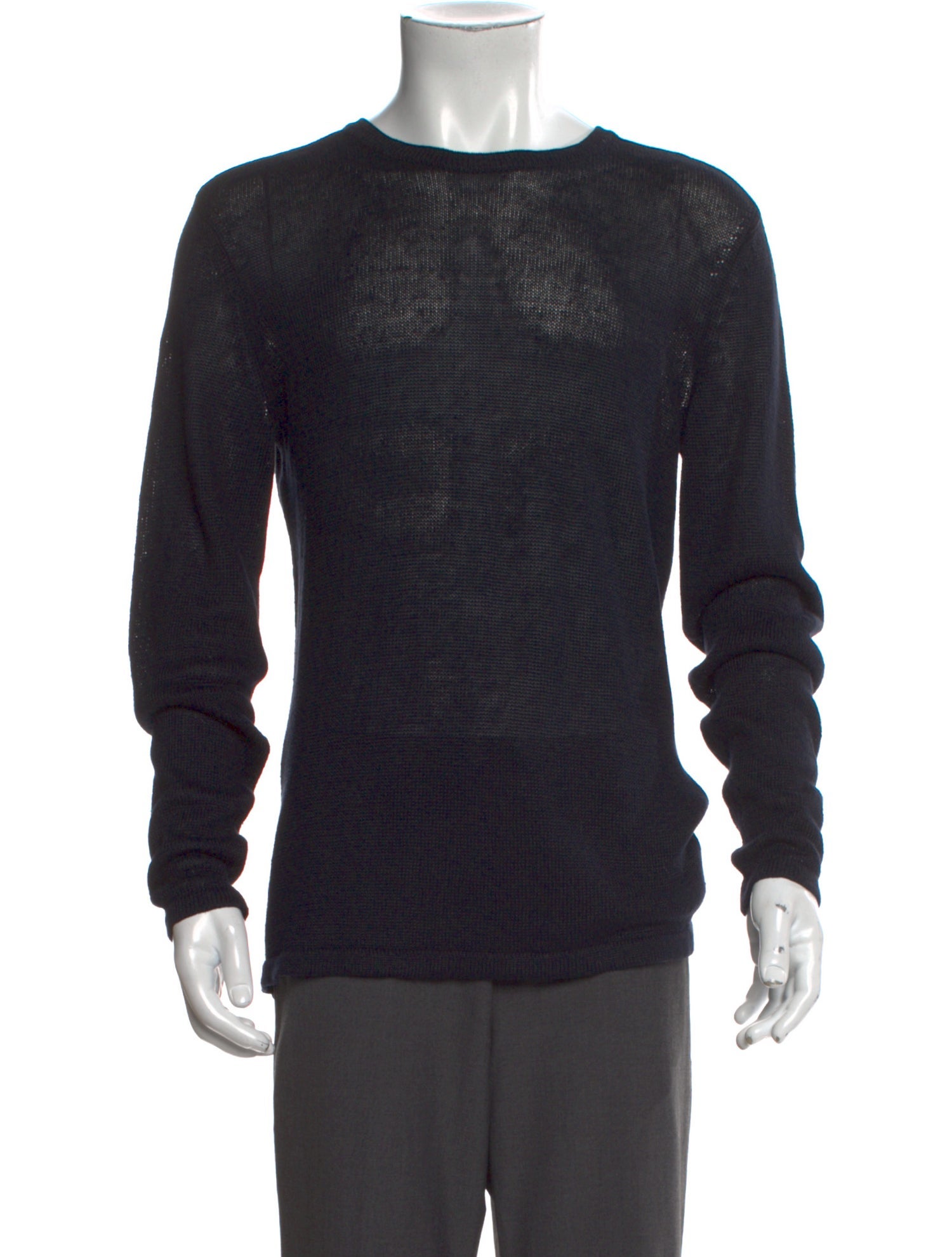 Theory Linen Crew Neck Pullover