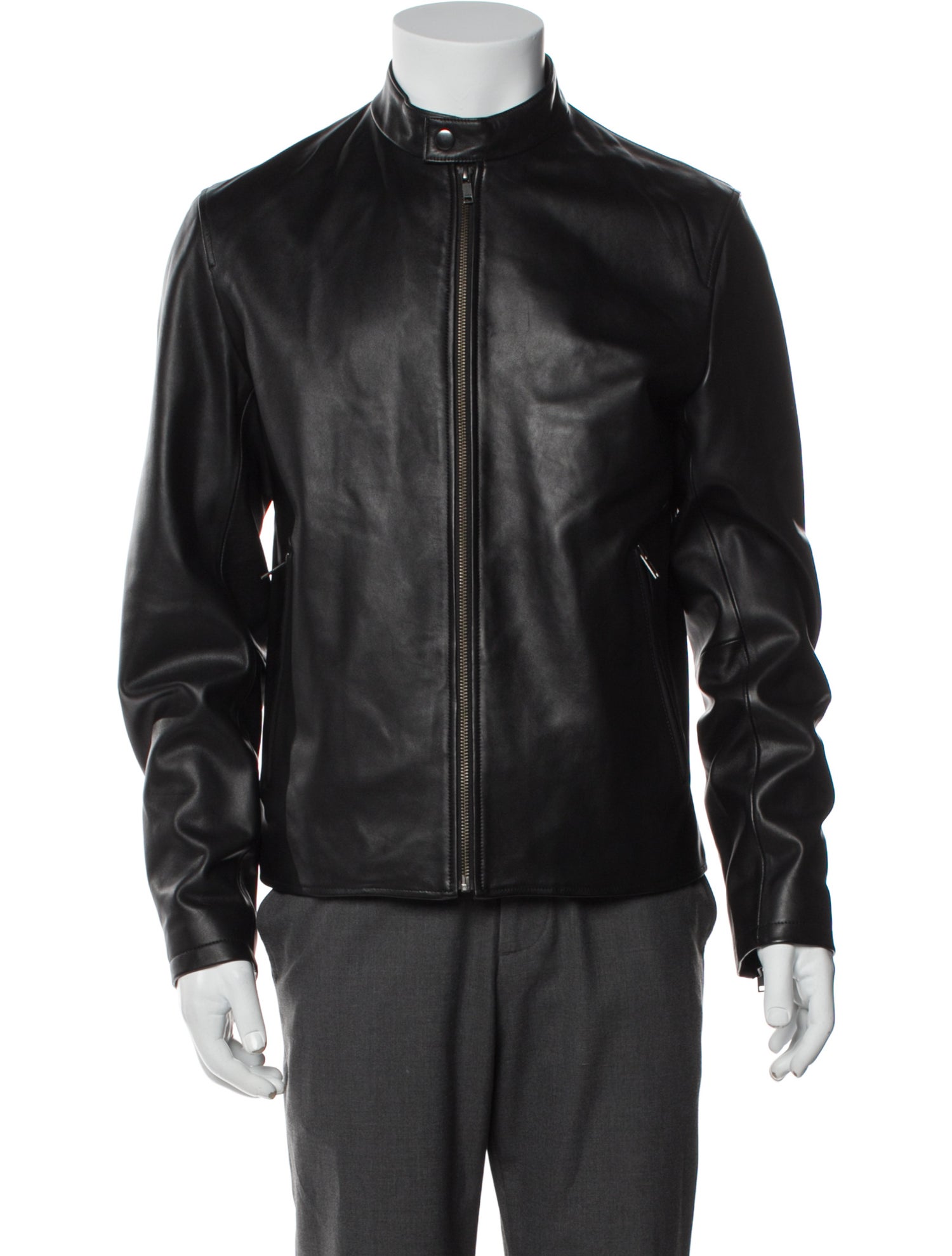 Theory Lamb Leather Moto Jacket