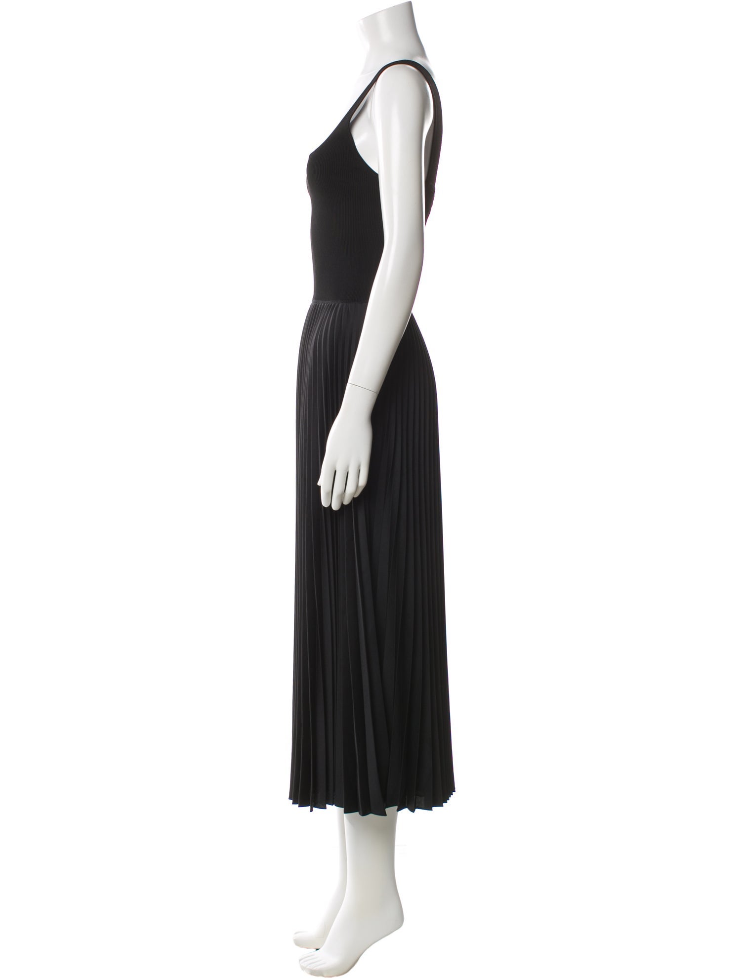 Theory Square Neckline Long Dress