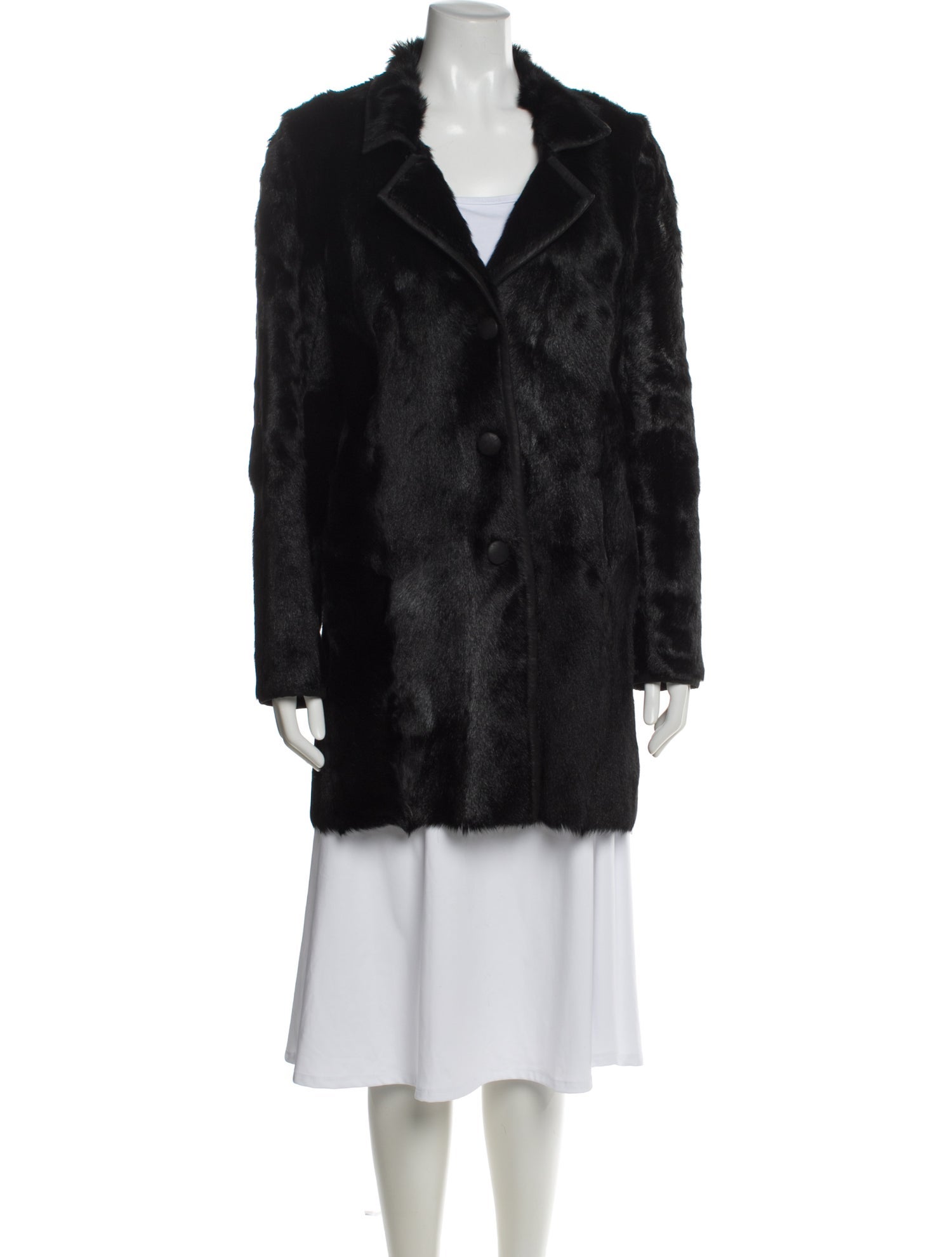 Theory Goat Fur Fur Coat