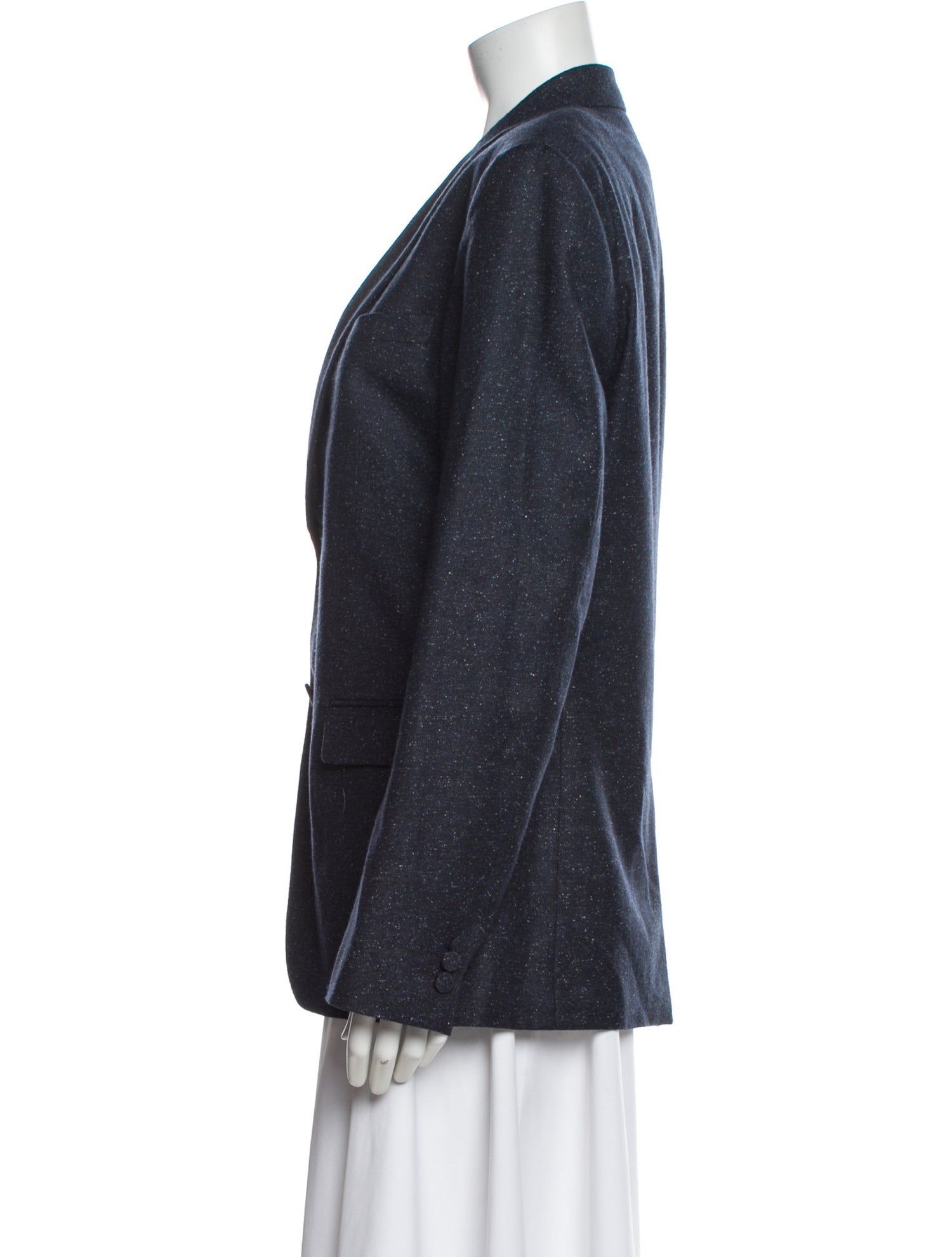 Theory Silk Tweed Pattern Blazer