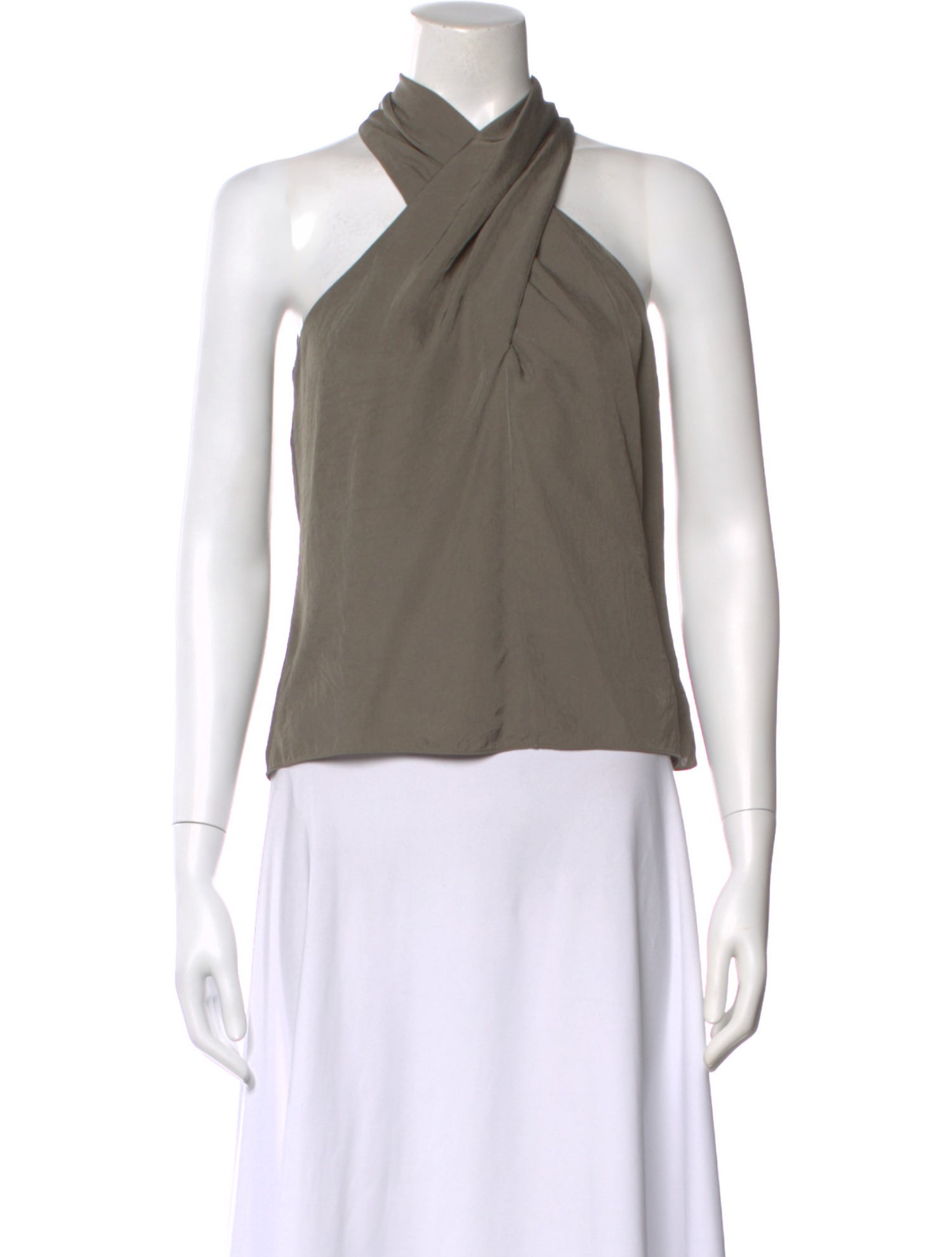 Theory V-Neck Sleeveless Blouse
