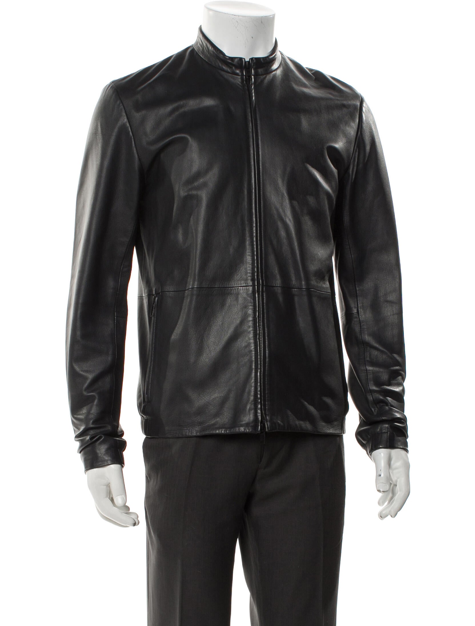 Theory Leather Moto Jacket