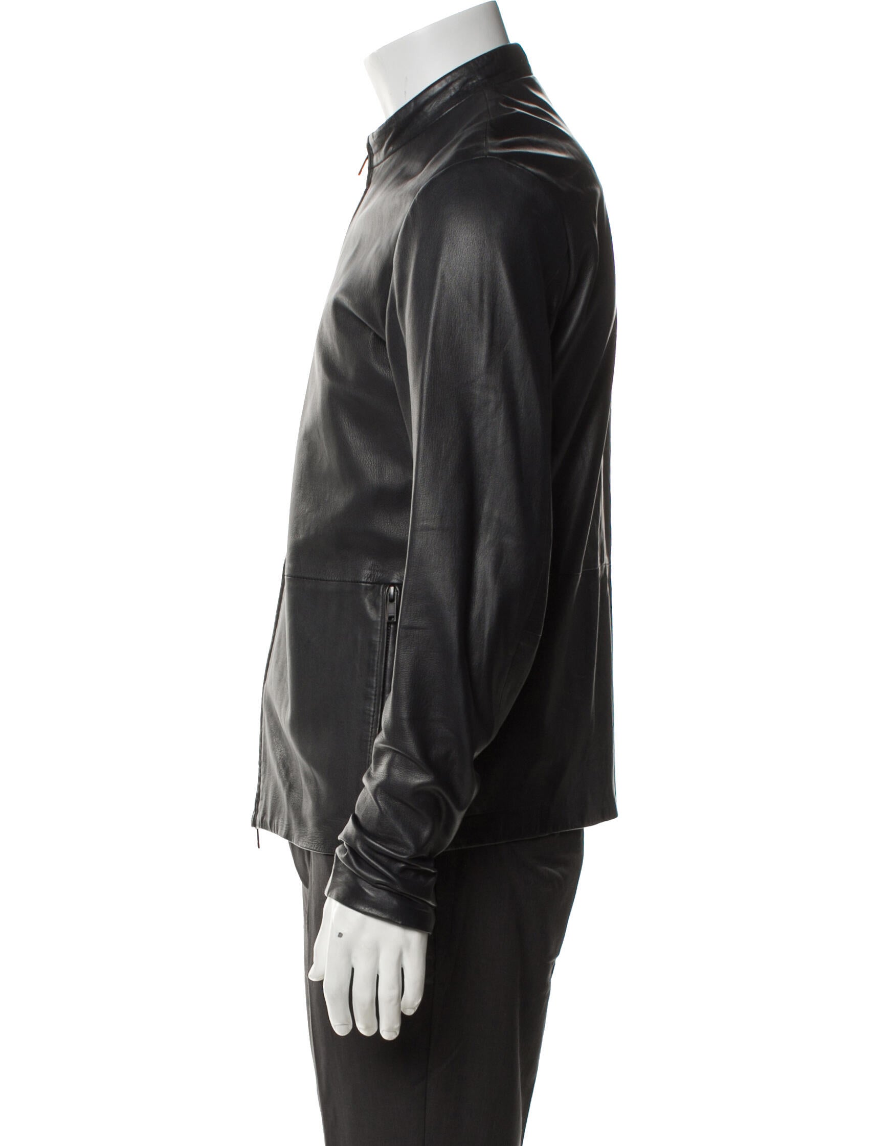 Theory Leather Moto Jacket