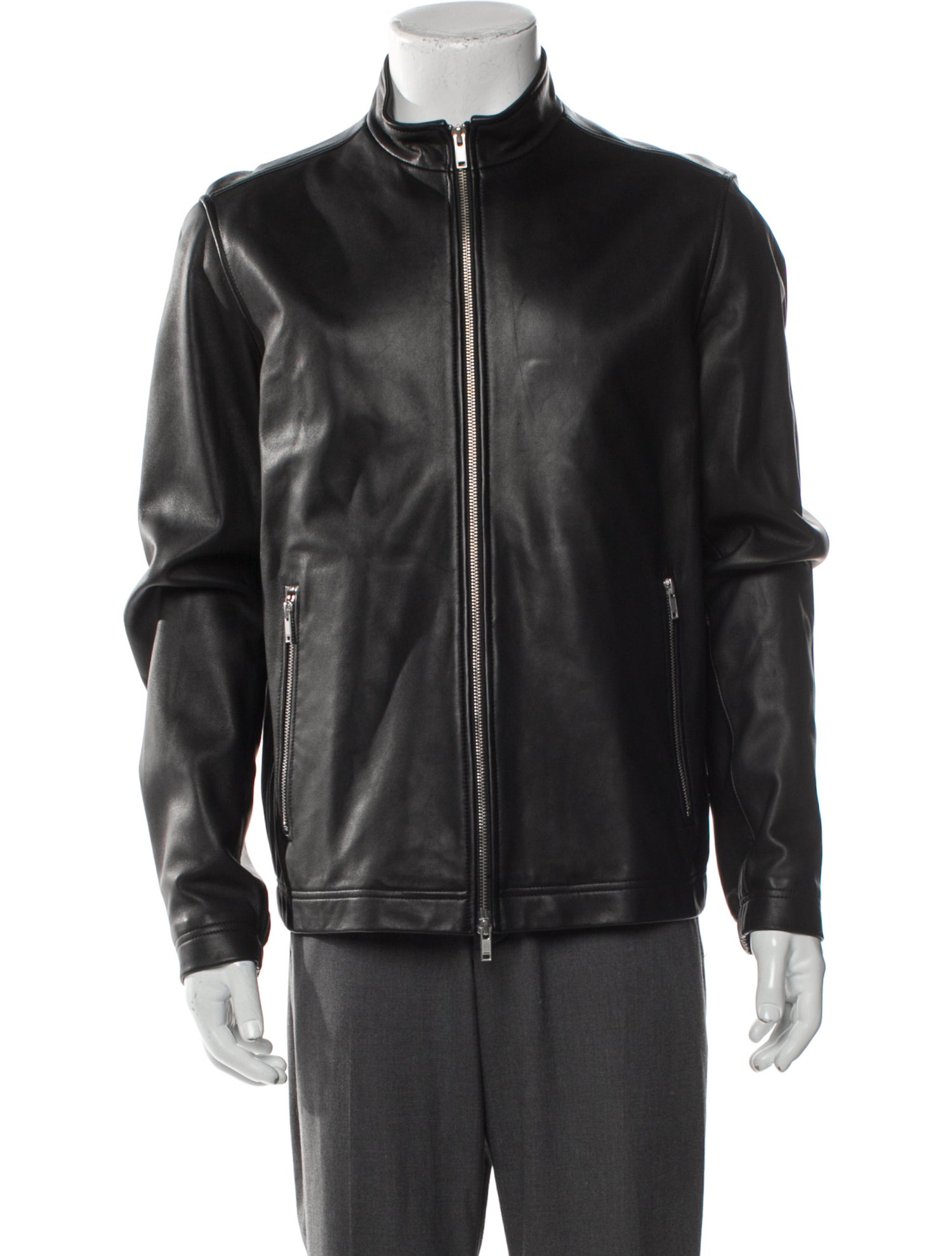 Theory Leather Moto Jacket