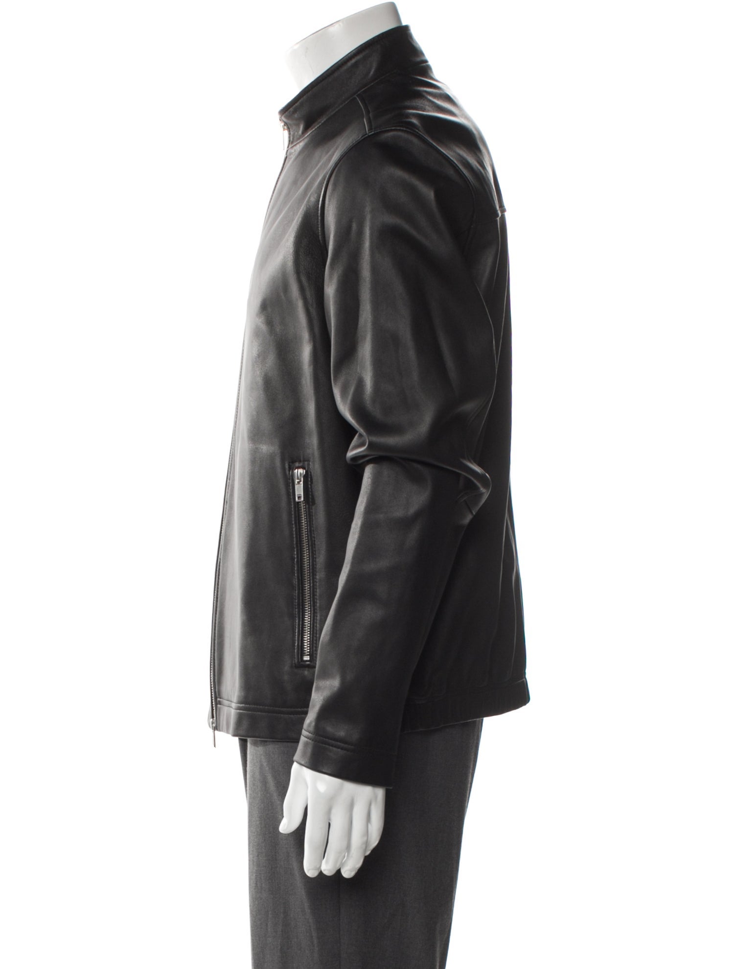 Theory Leather Moto Jacket