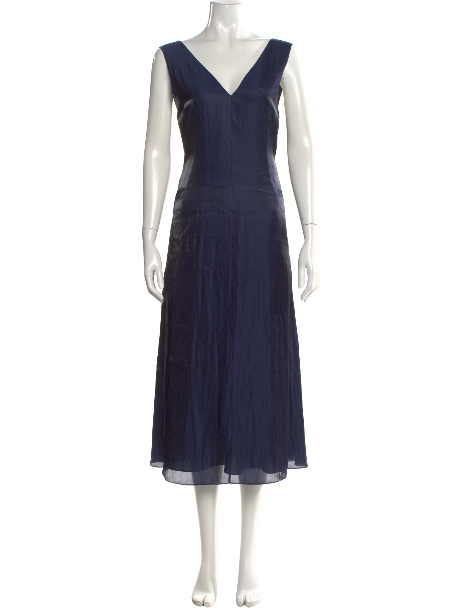 Theory V-Neck Long Dress