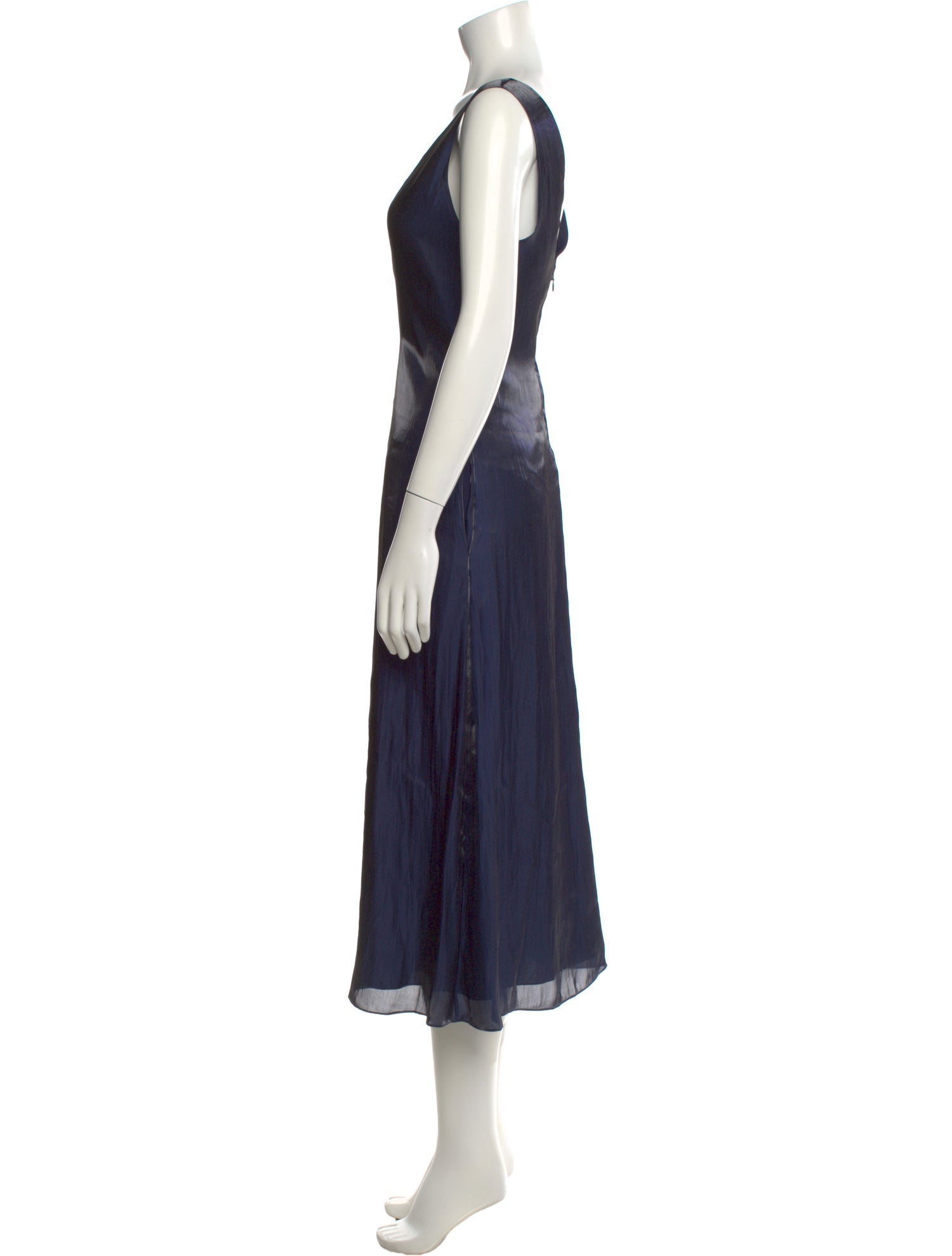 Theory V-Neck Long Dress
