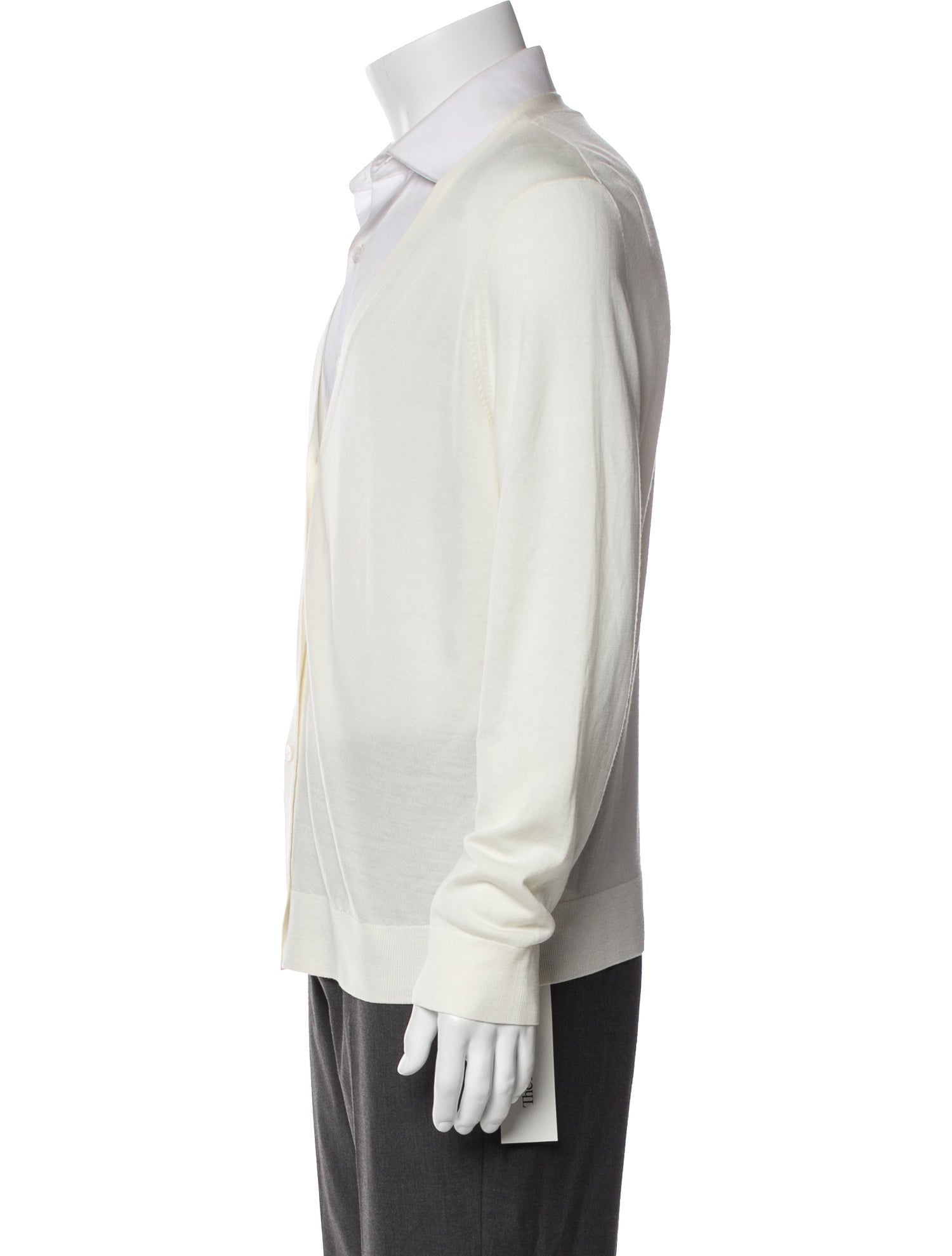 Theory Wool Collar Cardigan