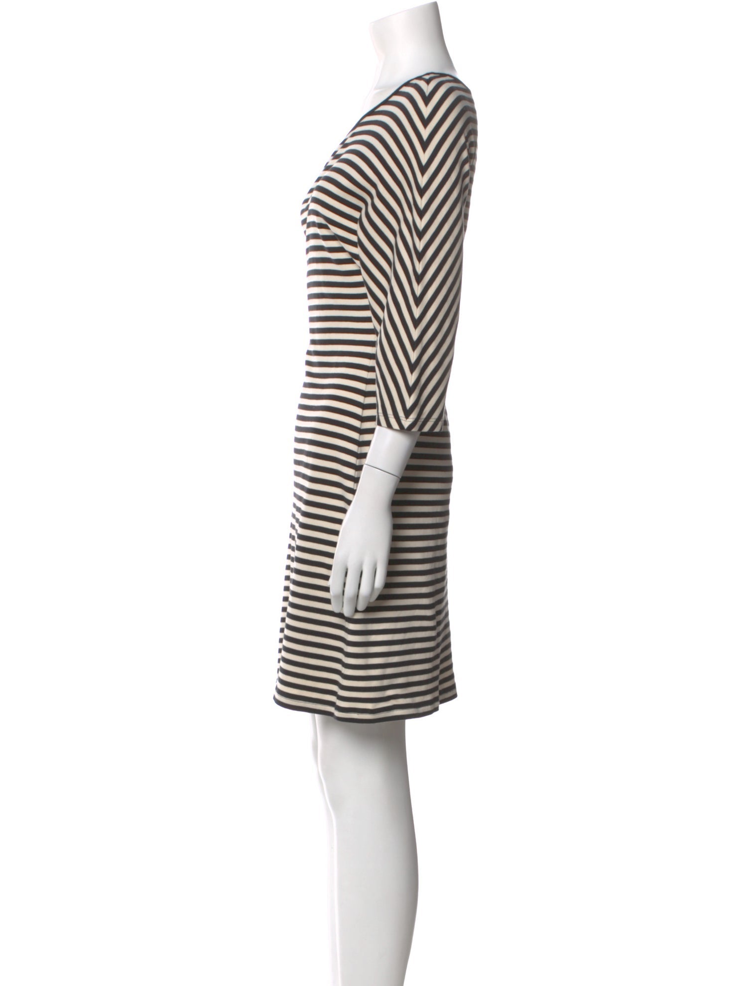 Theory Striped Mini Dress