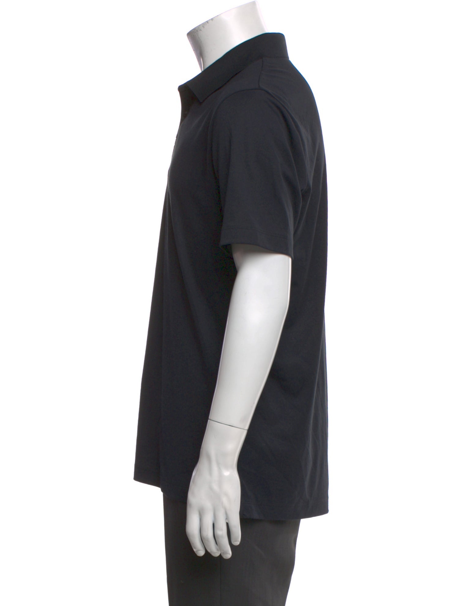 Theory Collar Short Sleeve Polo Sweater