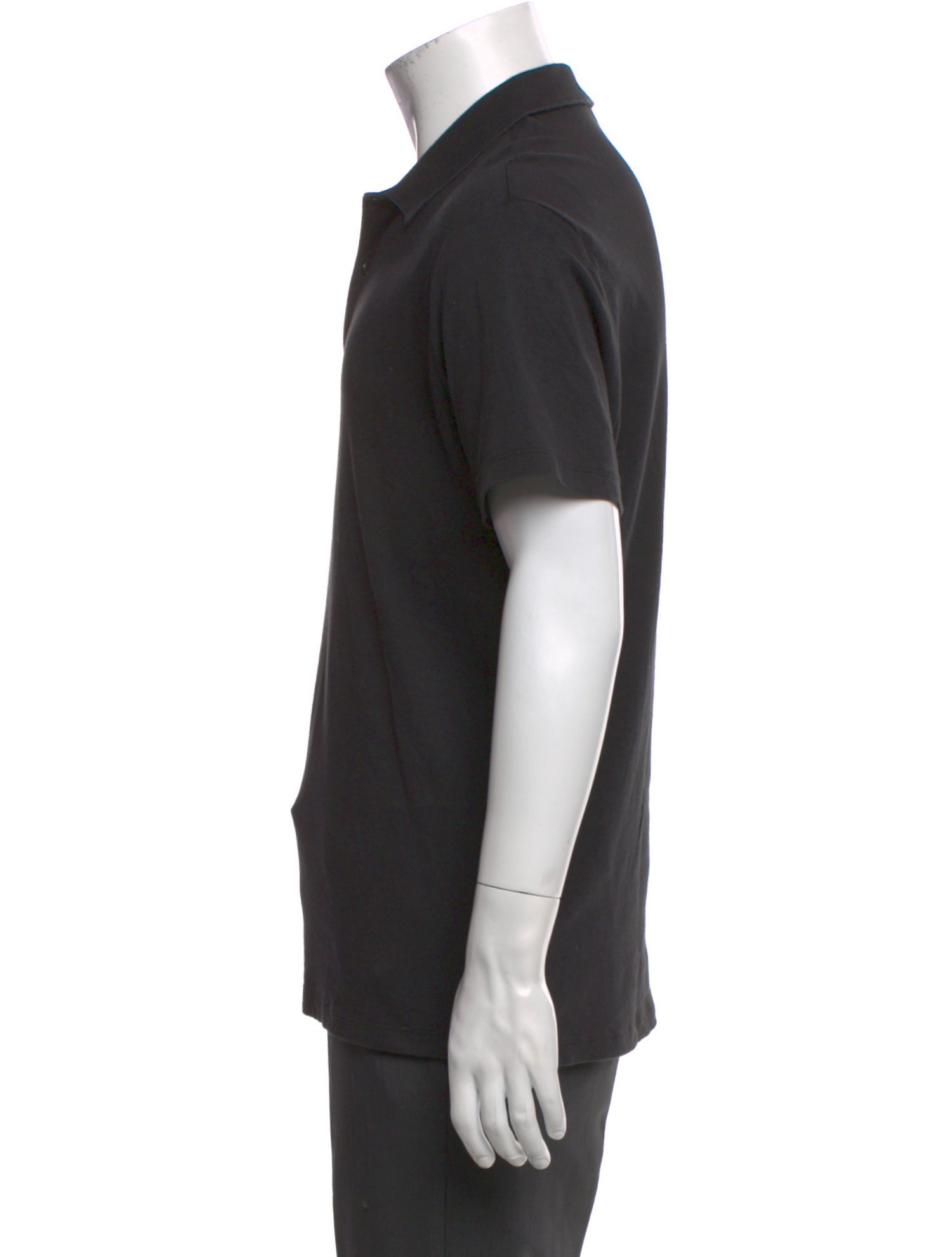 Theory Collar Short Sleeve Polo Sweater