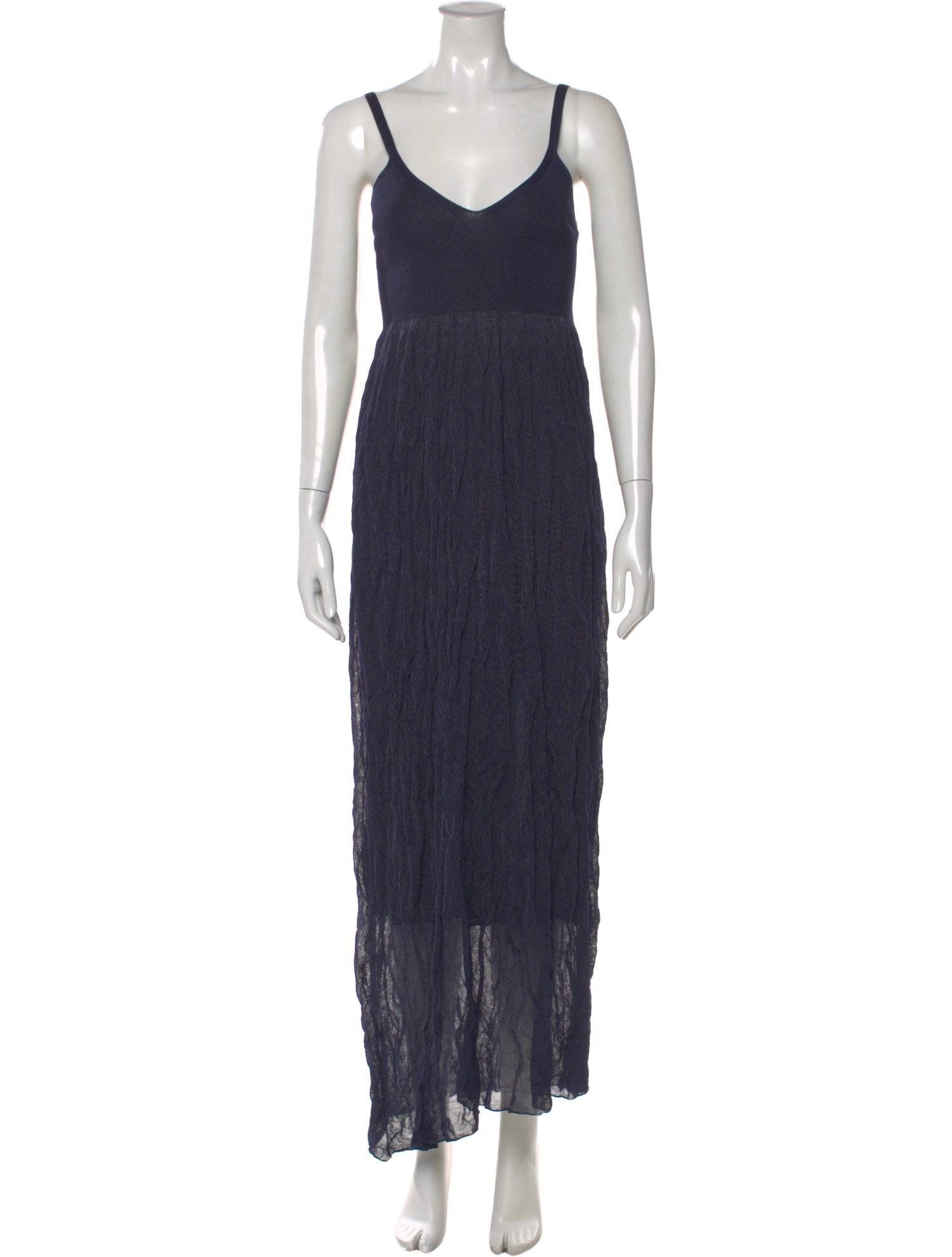 Theory V-Neck Long Dress