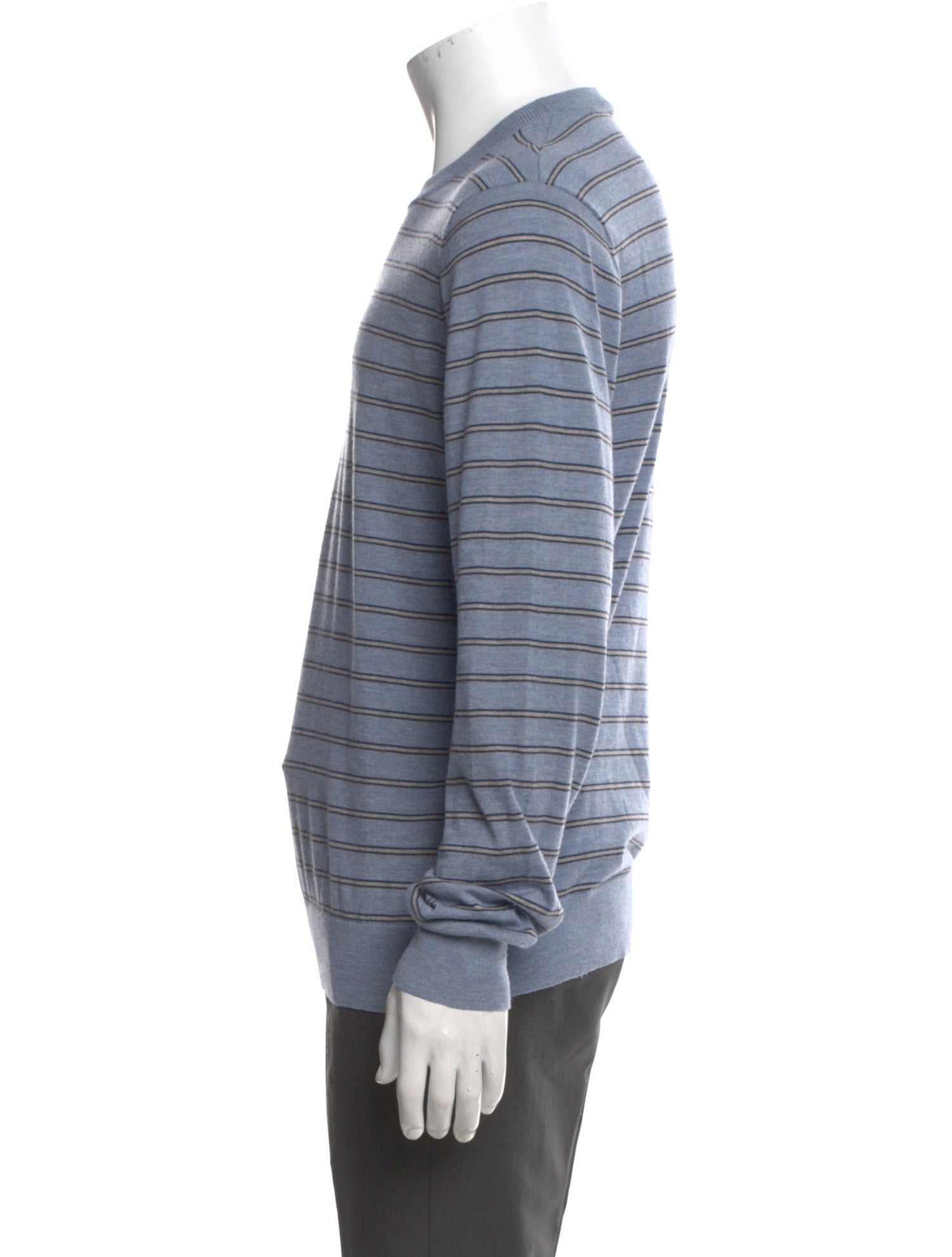 Theory Wool Striped Pullover