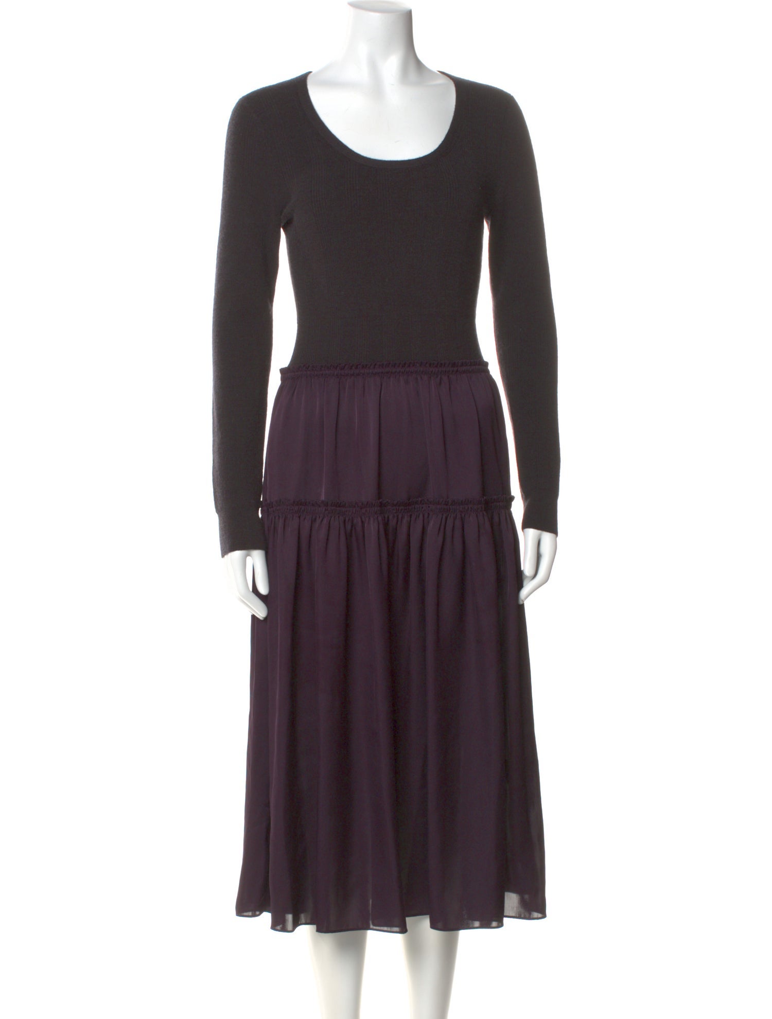 Theory Scoop Neck Midi Length Dress w/ Tags