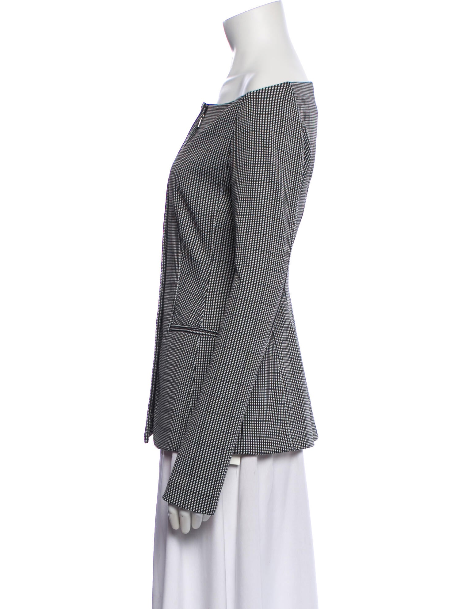 Theory Polka Dot Print Evening Jacket