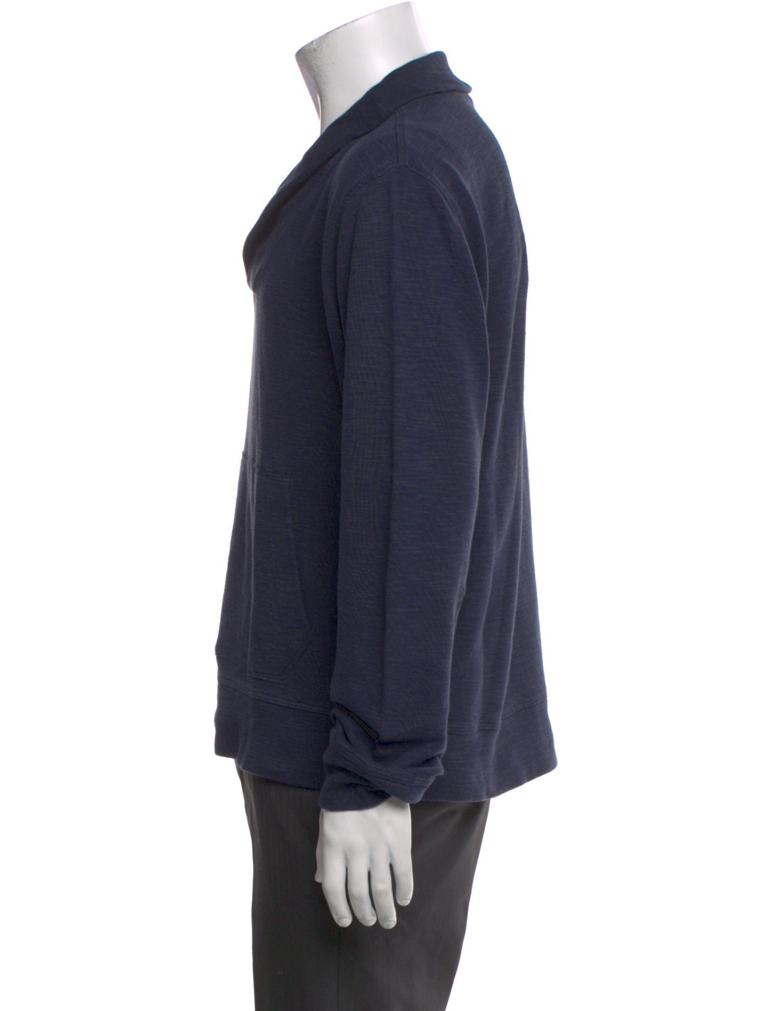 Theory V-Neck Long Sleeve Hoodie
