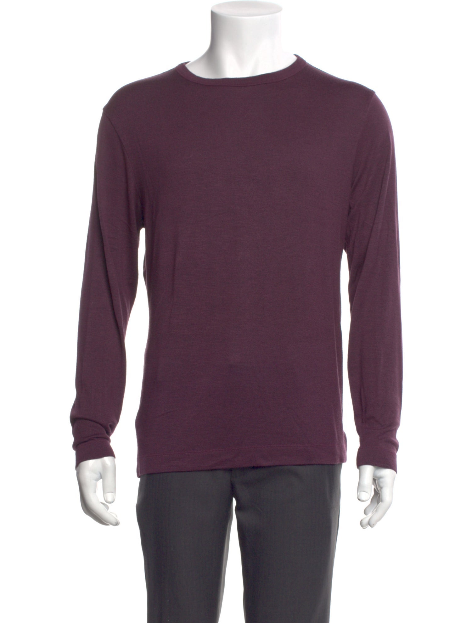 Theory Crew Neck Long Sleeve Pullover
