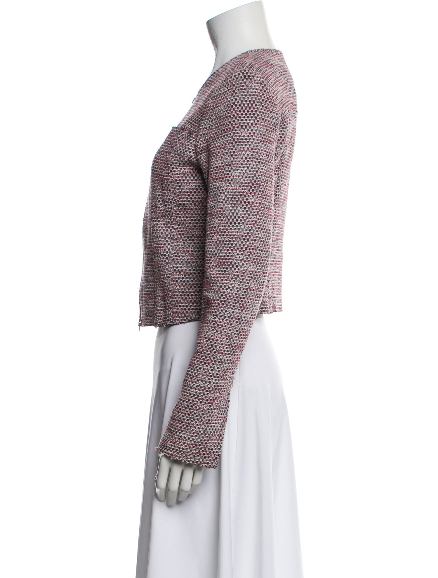 Theory Tweed Pattern Evening Jacket