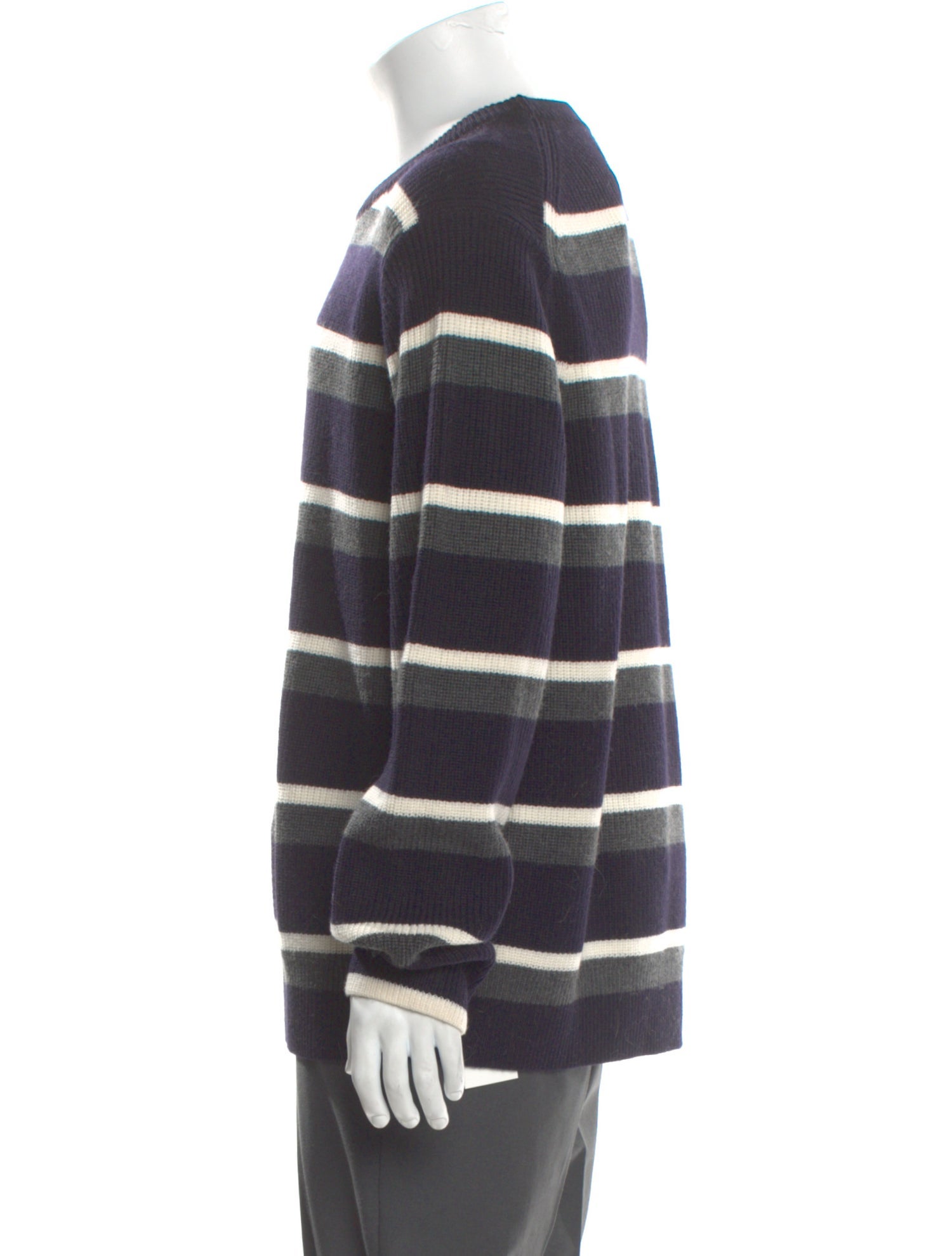 Theory Merino Wool Striped Pullover w/ Tags