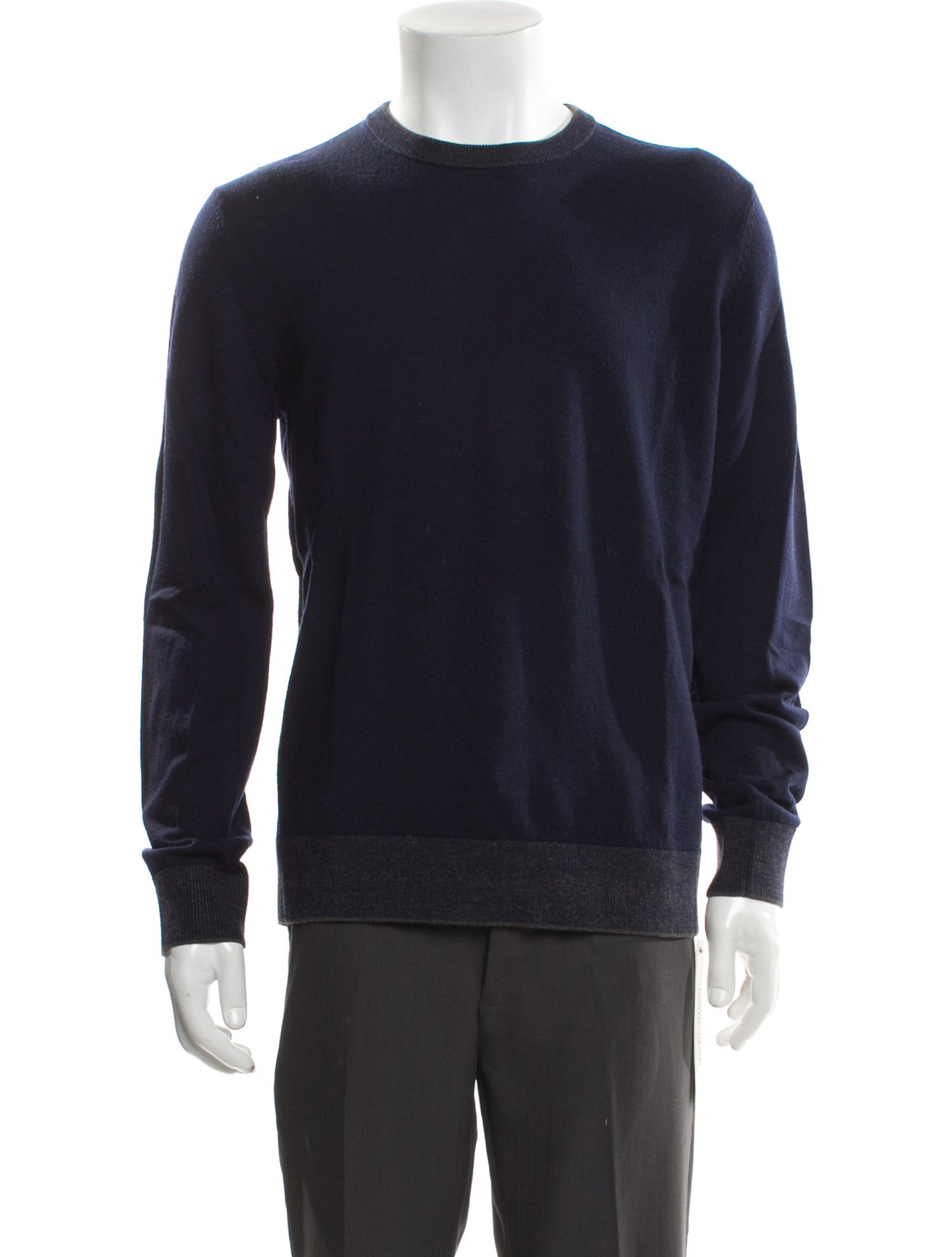 Theory Merino Wool Crew Neck Pullover