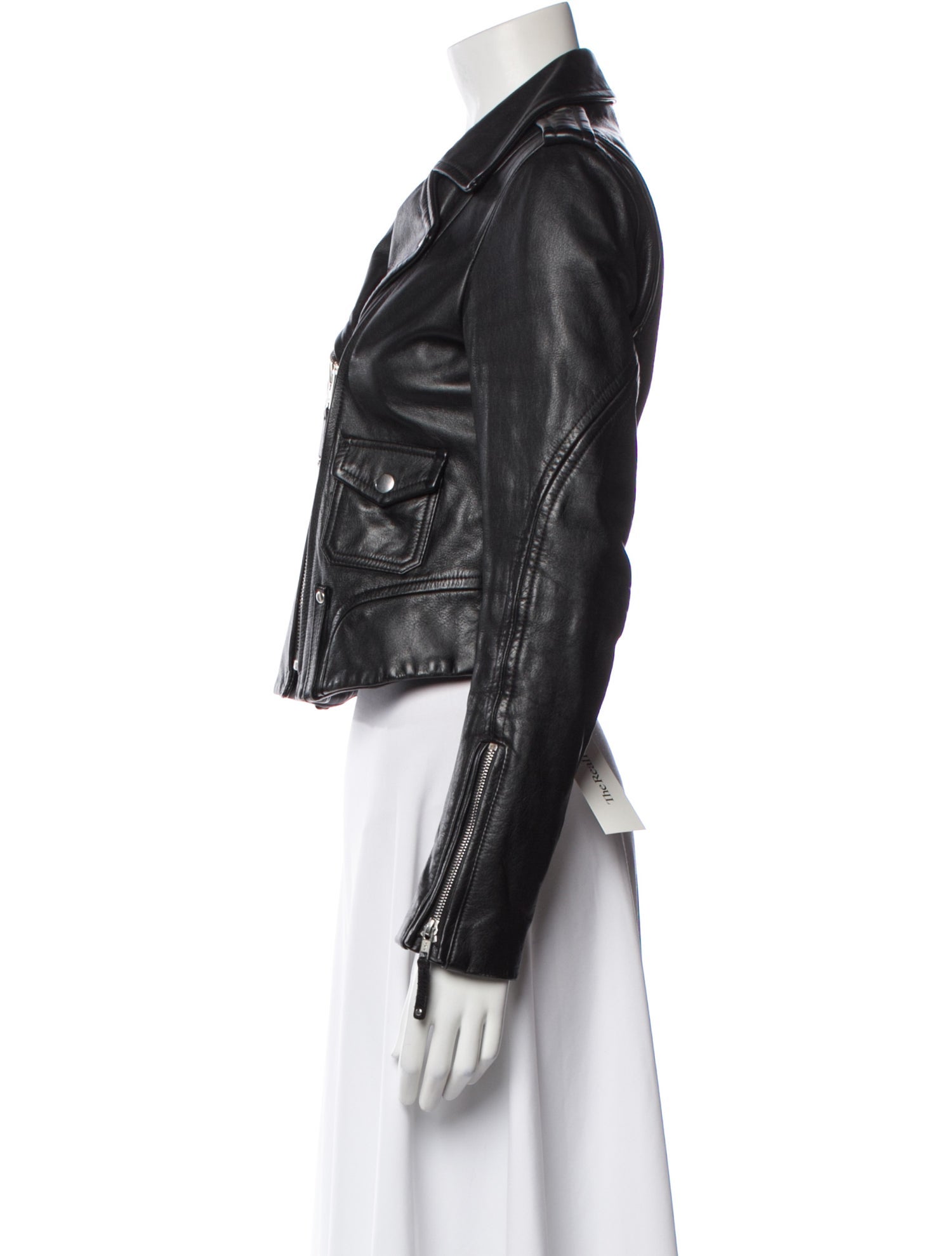 Theory Leather Biker Jacket