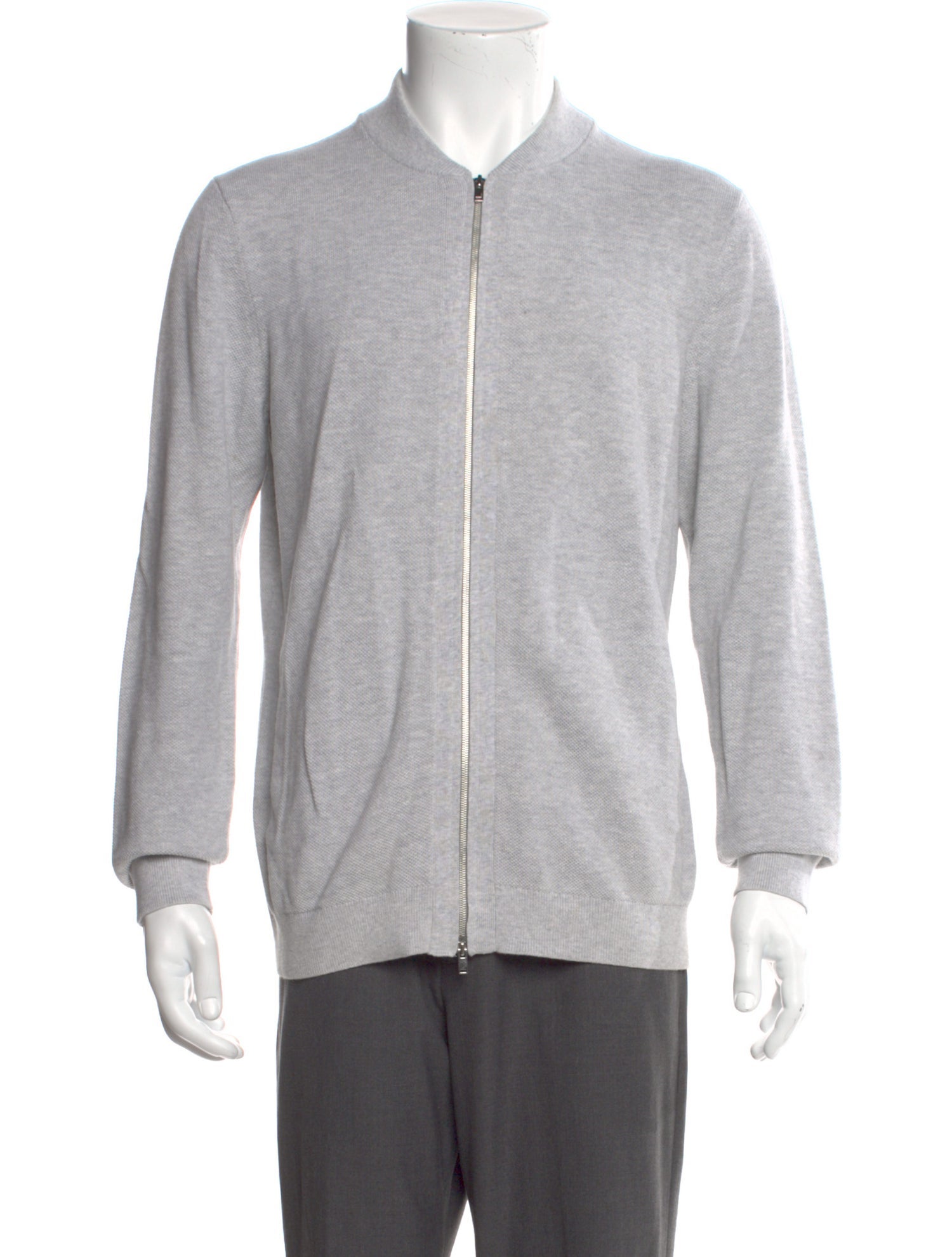 Theory Mock Neck Long Sleeve Cardigan