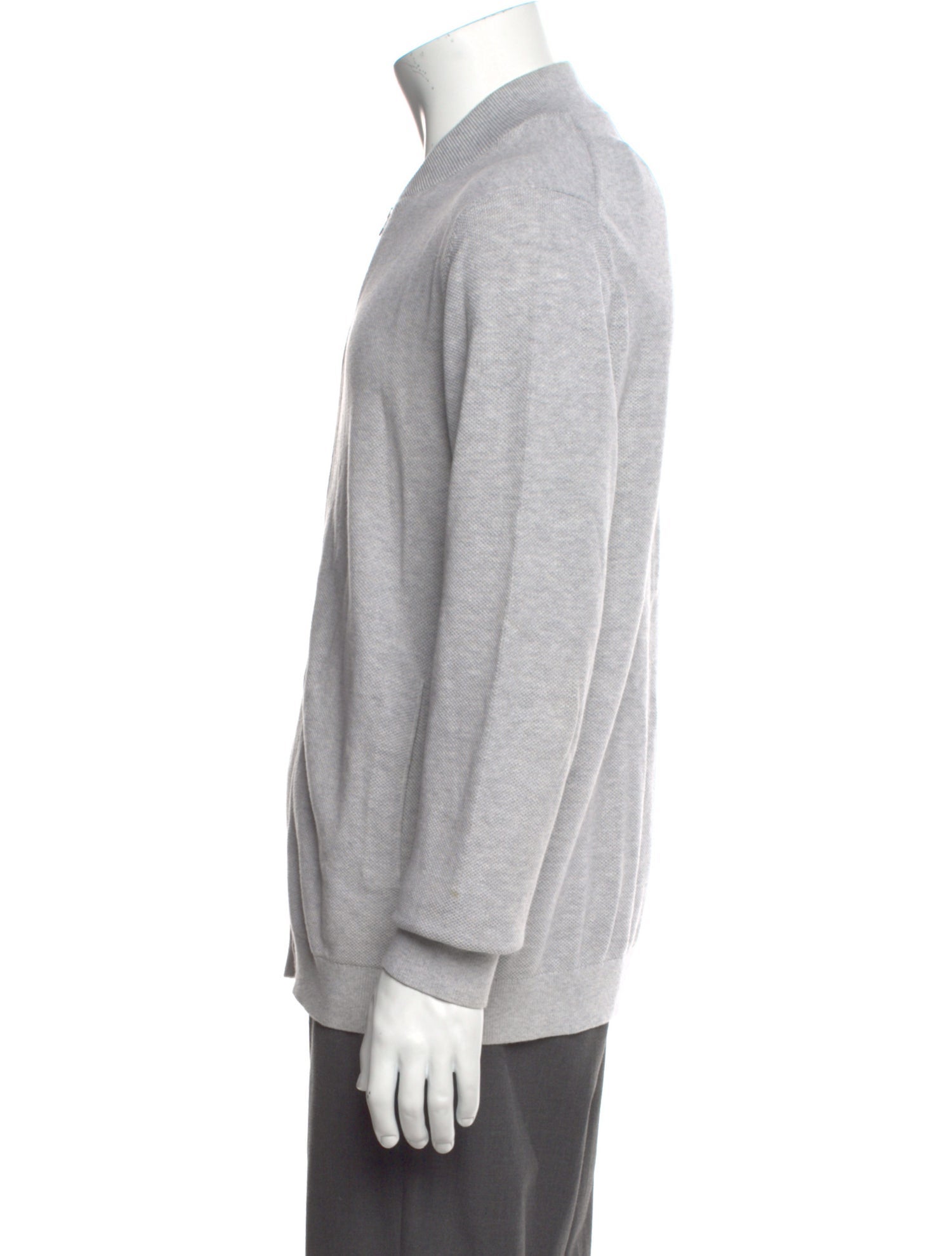Theory Mock Neck Long Sleeve Cardigan