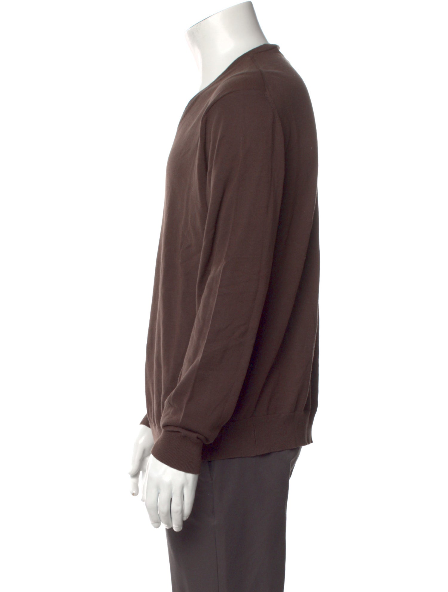 Theory V-Neck Long Sleeve Pullover