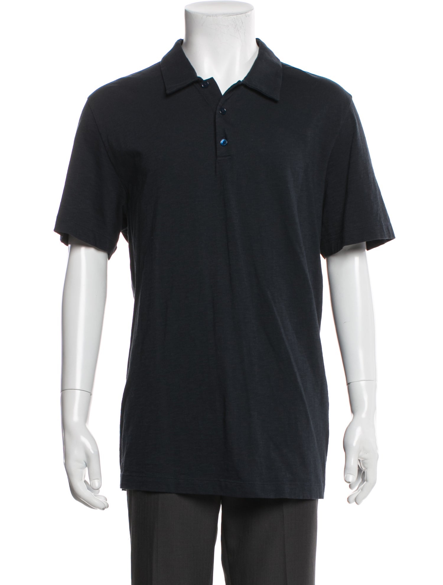 Theory Crew Neck Short Sleeve Polo Shirt
