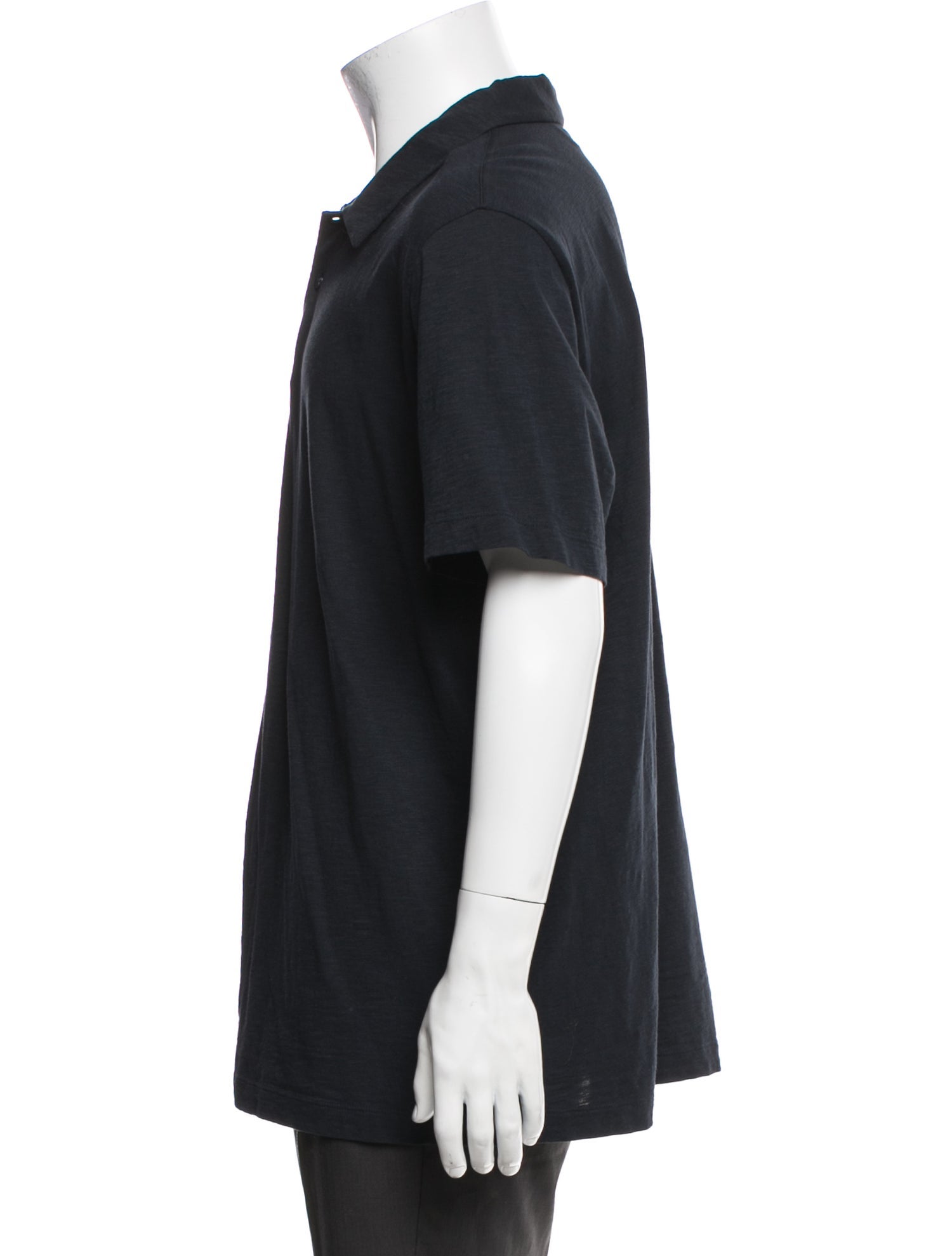 Theory Crew Neck Short Sleeve Polo Shirt